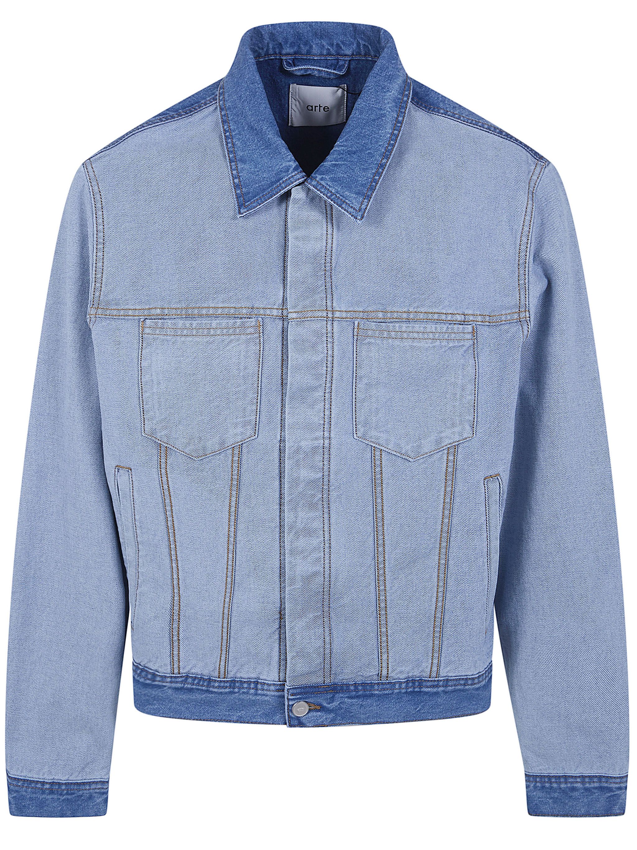 Arte Antwerp DENIM "INSIDE OUT" JACKET Size US L / EU 52-54 / 3 - 4 Thumbnail