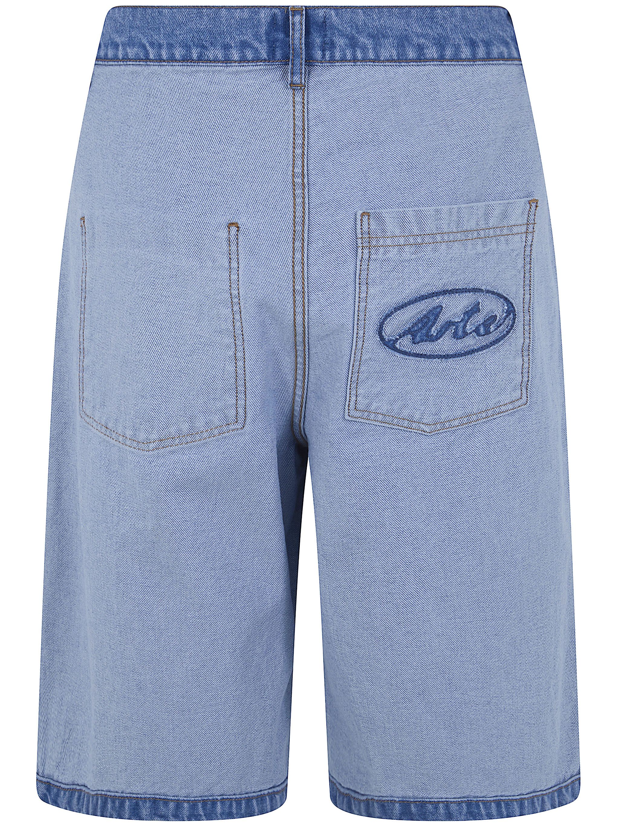 Arte Antwerp DENIM "INSIDE OUT" SHORTS Size US 34 / EU 50 - 5 Thumbnail