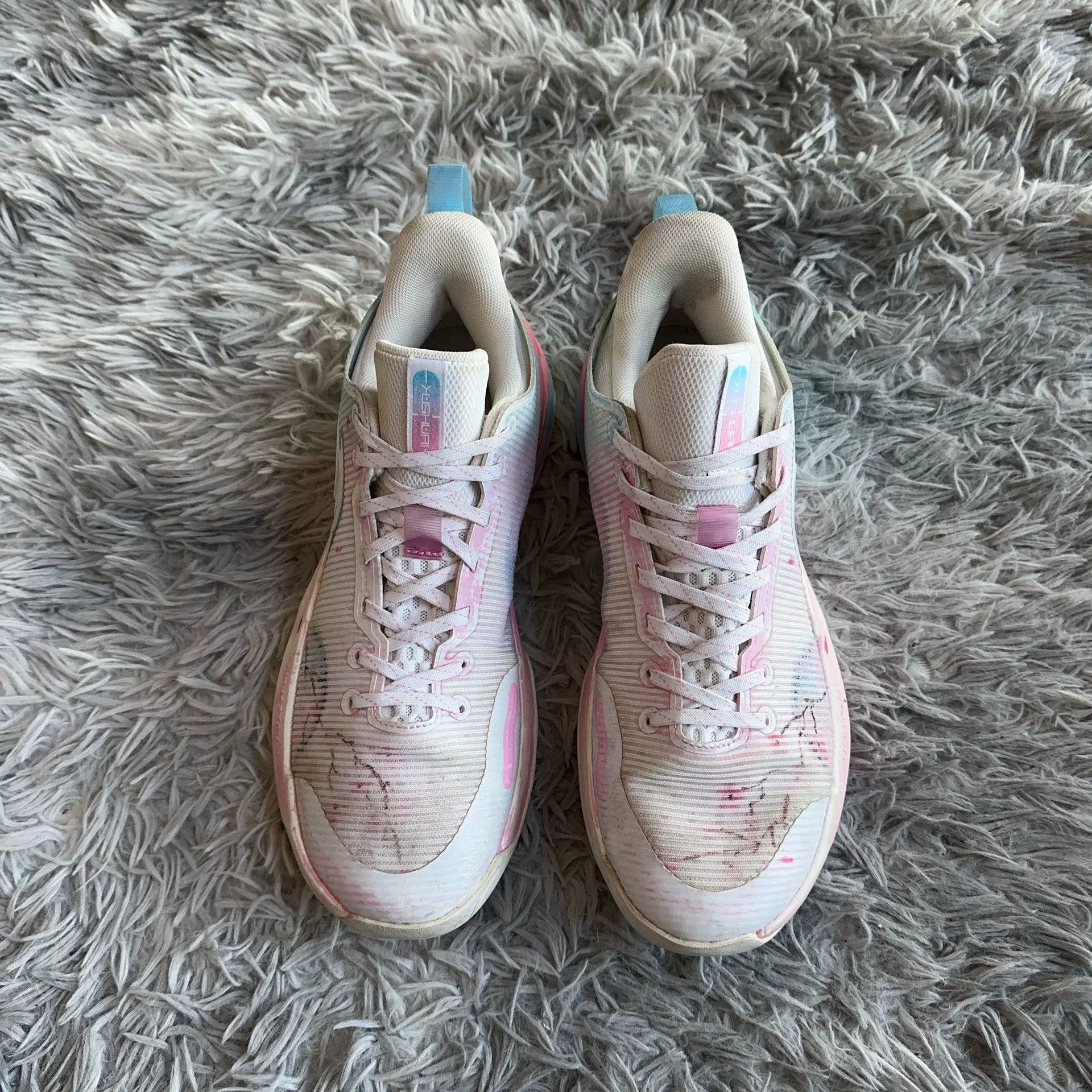Li-Ning Li-Ning Basketball Pink Lowtop Sneakers 43.5 Men Size US 10.5 / EU 43-44 - 2 Thumbnail