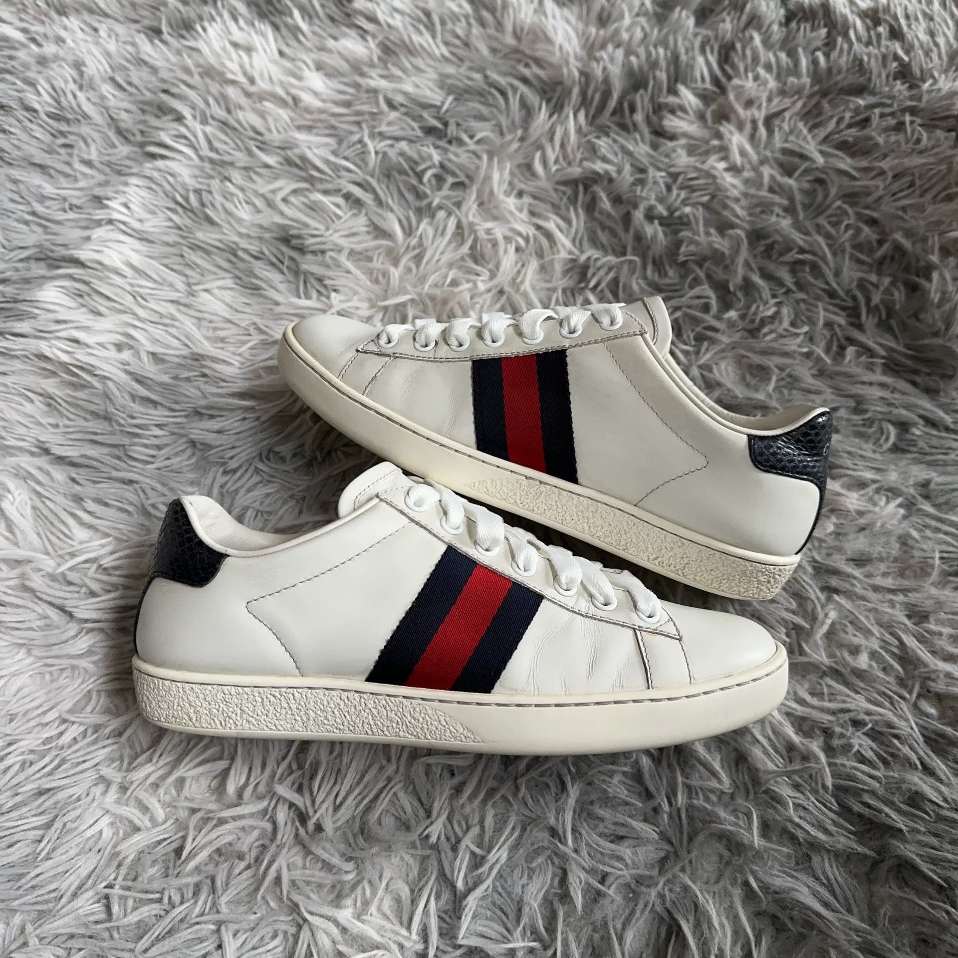 Gucci Gucci Casual Striped Lowtop Sneakers 36 Women Size US 6 / IT 36 - 4 Thumbnail