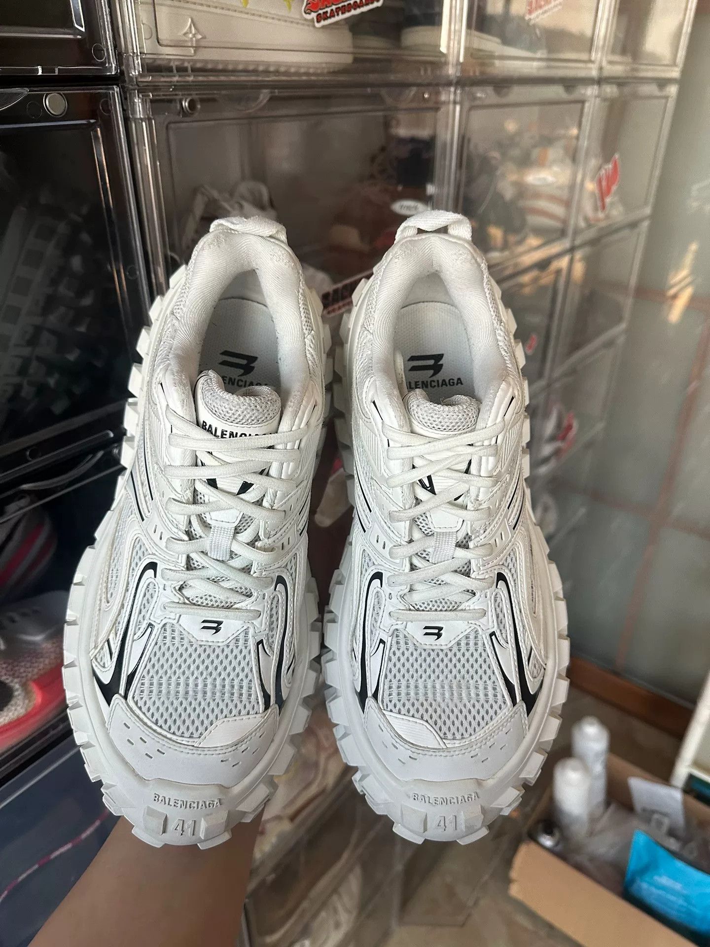 Balenciaga Balenciaga White Lowtop Sneakers 41 Men Size US 8.5 / EU 41-42 - 6 Thumbnail