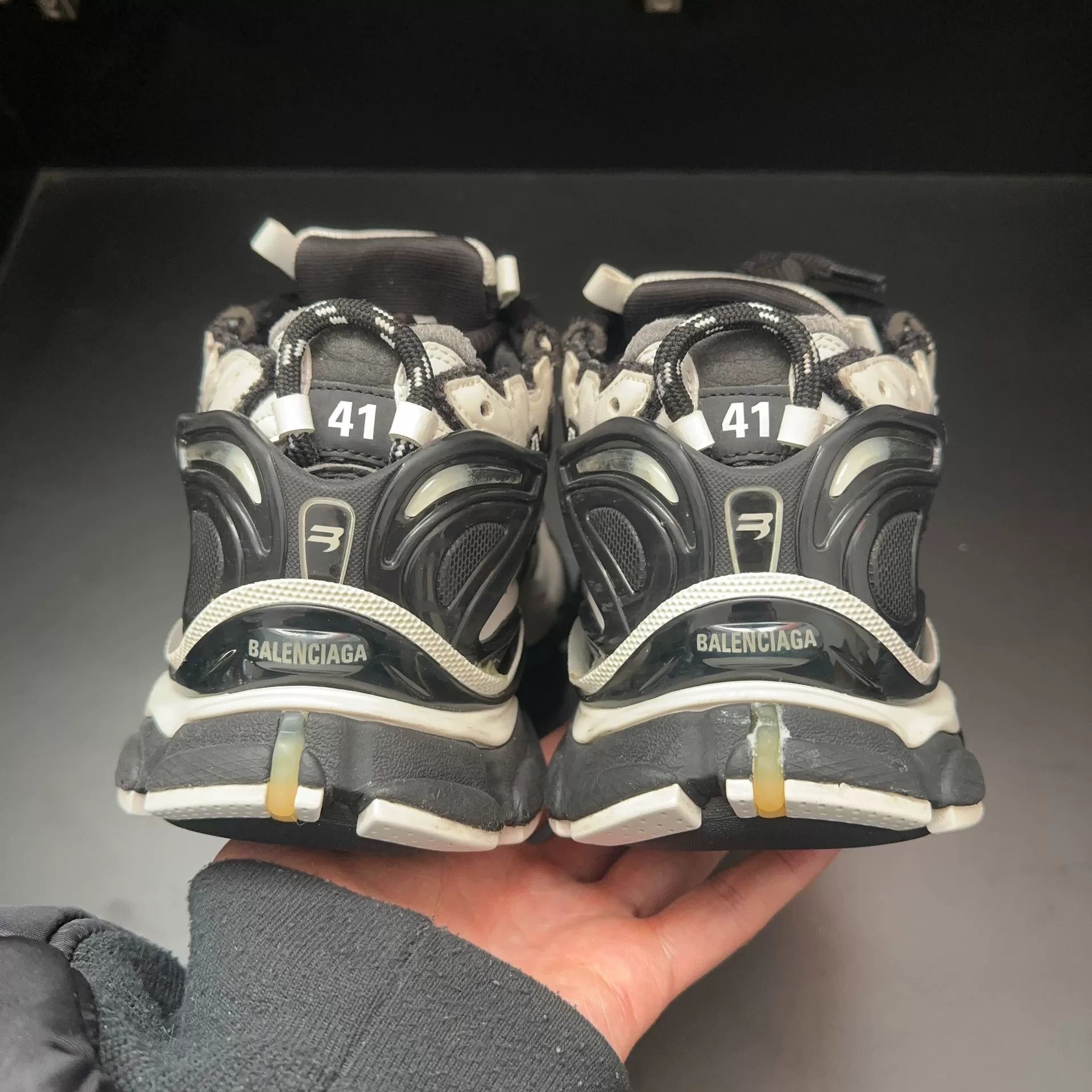 Balenciaga Balenciaga Running Black Lowtop Sneakers 41 Men Size US 8.5 / EU 41-42 - 3 Thumbnail