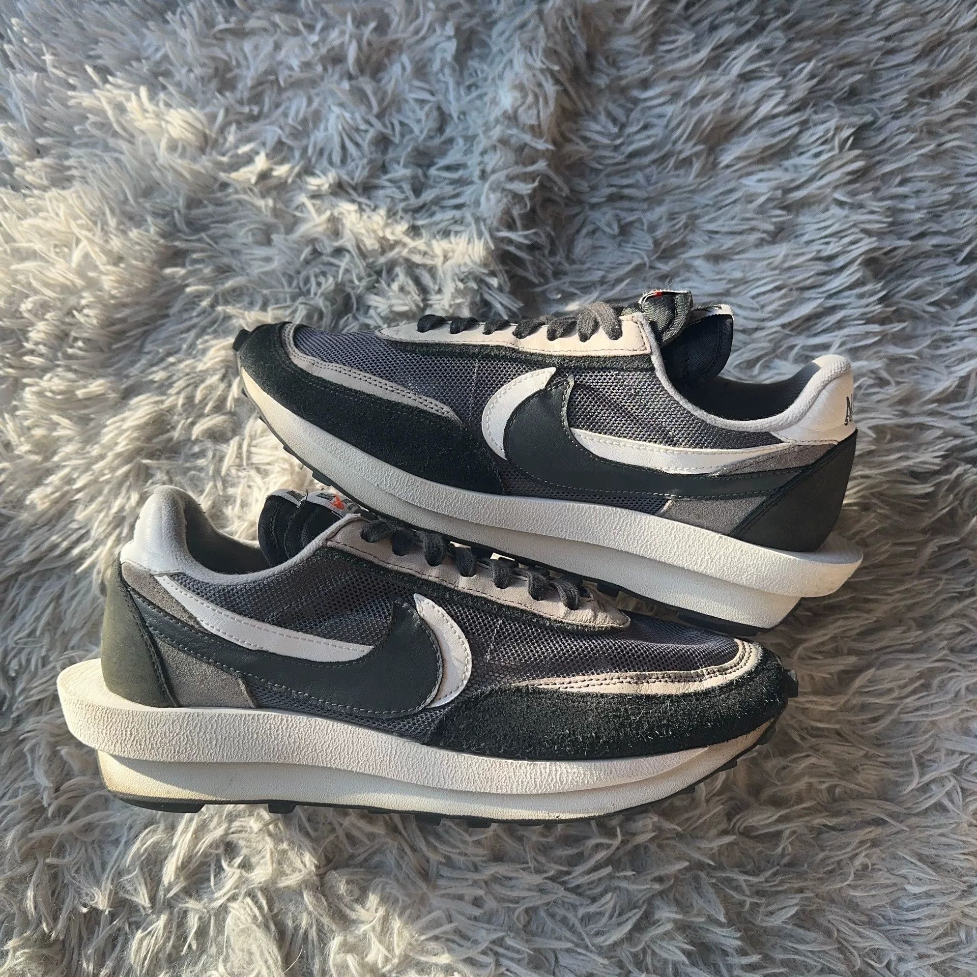 Sacai Sacai Gray Lowtop Sneakers 44 Men Size US 10.5 / EU 43-44 - 5 Thumbnail