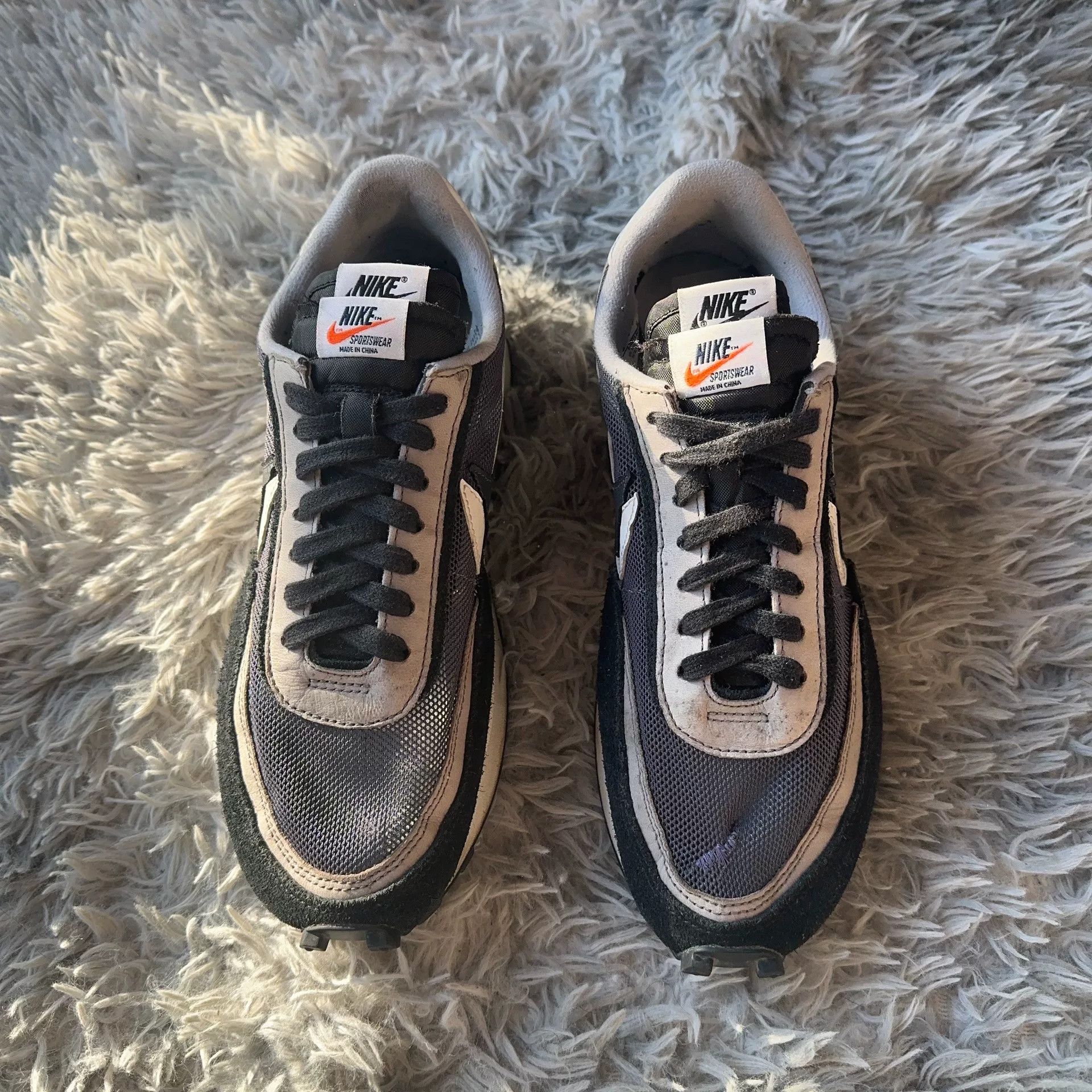 Sacai Sacai Gray Lowtop Sneakers 44 Men Size US 10.5 / EU 43-44 - 2 Thumbnail