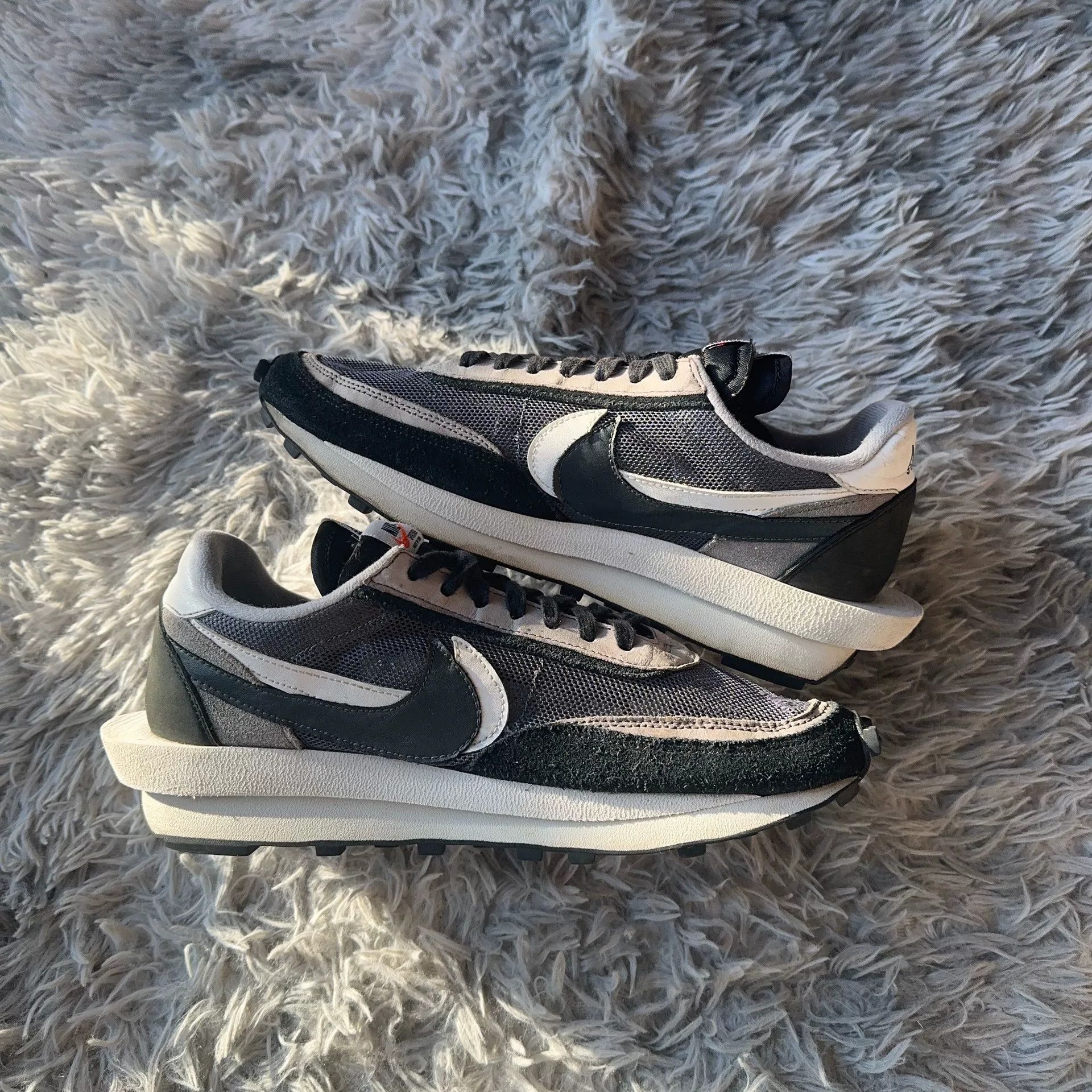 Sacai Sacai Gray Lowtop Sneakers 44 Men Size US 10.5 / EU 43-44 - 6 Thumbnail