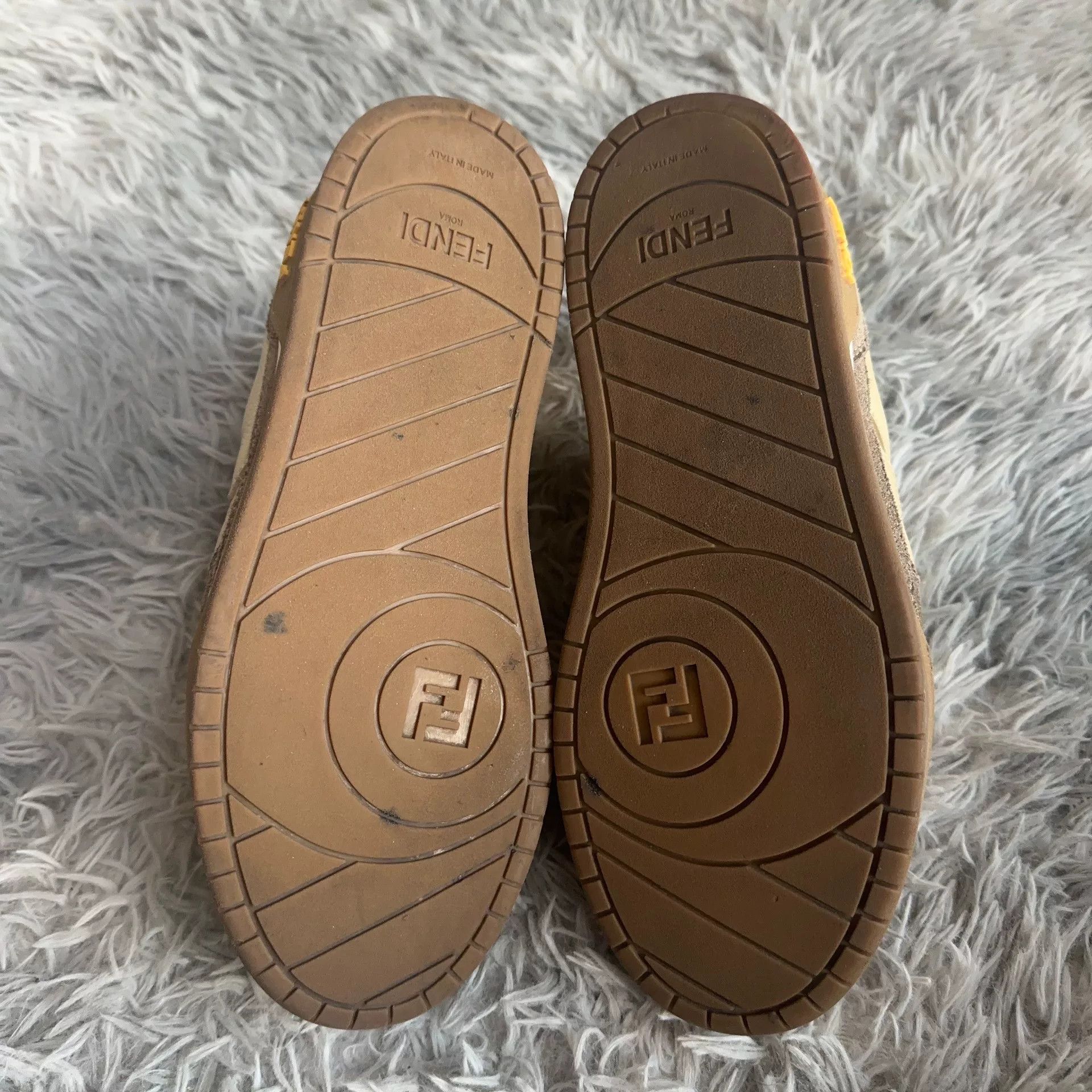 Fendi Fendi Beige Lowtop Sneakers 40 Men Size US 7.5 / EU 40-41 - 4 Thumbnail