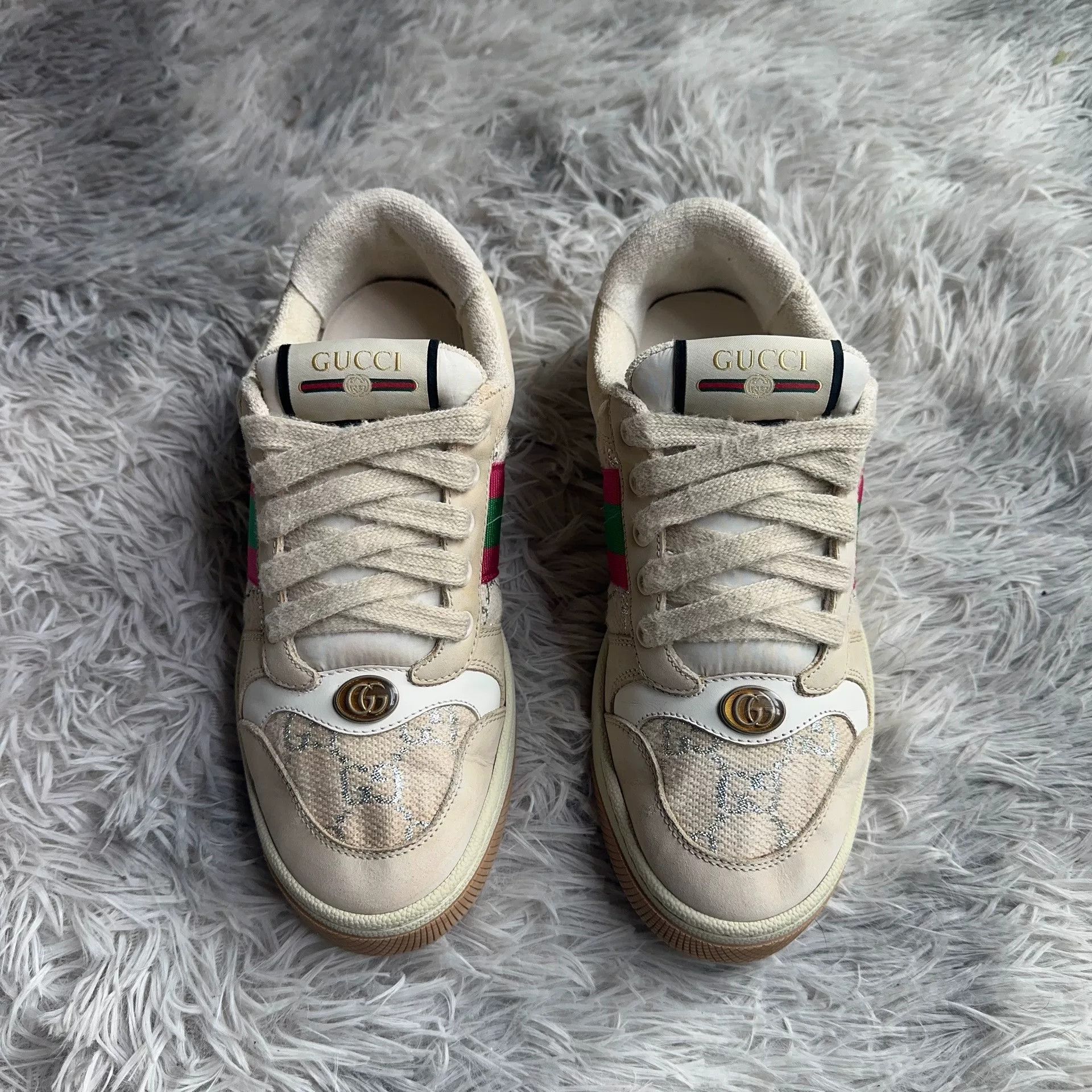 Gucci Gucci Lowtop Sneakers 37 Women Size US 6.5 / IT 36.5 - 2 Thumbnail