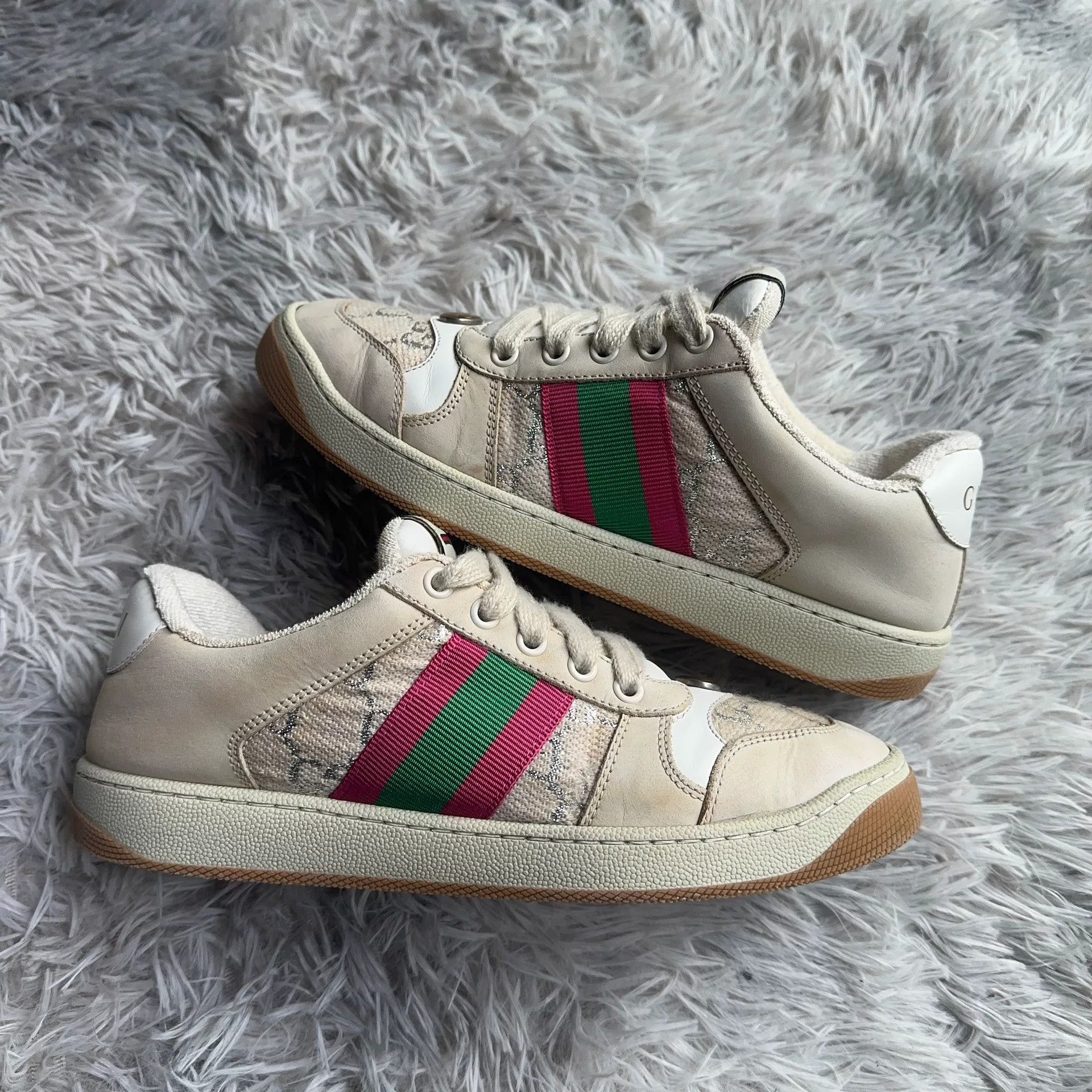 Gucci Gucci Lowtop Sneakers 37 Women Size US 6.5 / IT 36.5 - 5 Thumbnail