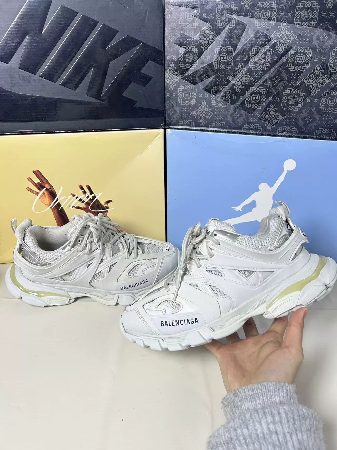 Balenciaga Balenciaga White Lowtop Sneakers 40 Men Size US 7.5 / EU 40-41 - 5 Thumbnail