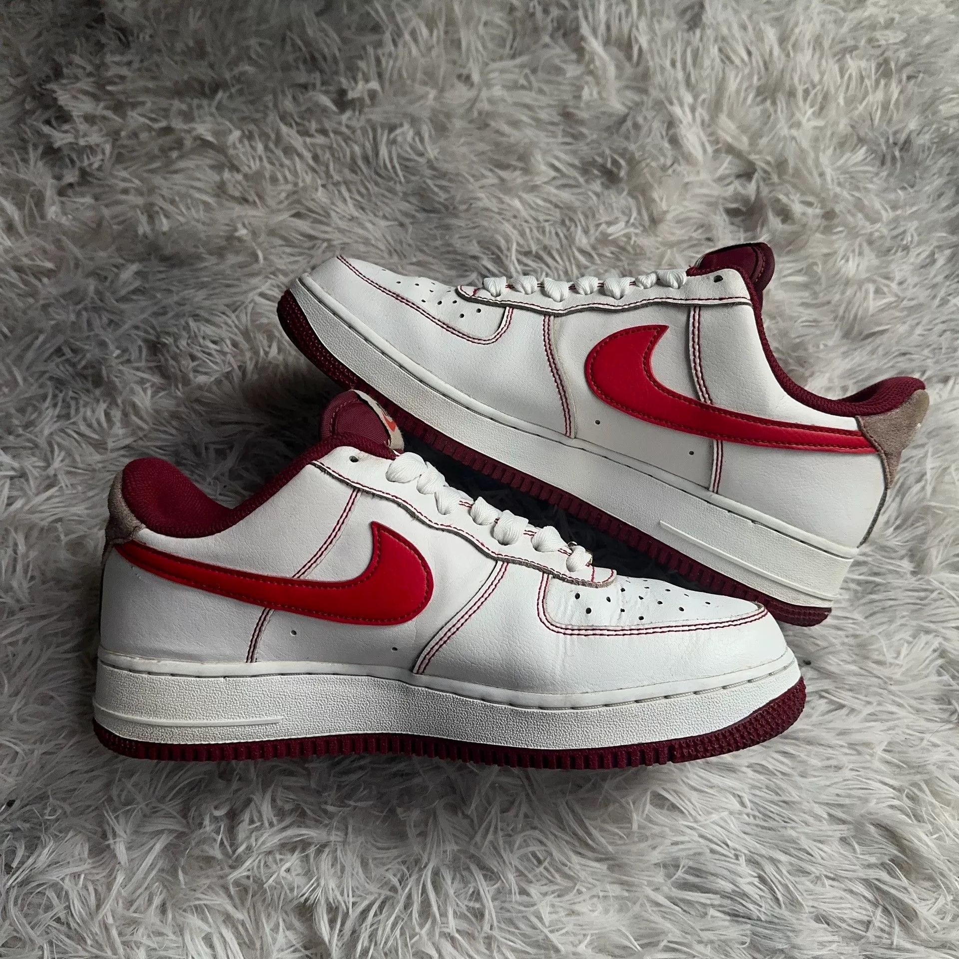 Nike Nike Red Lowtop Sneakers 41 Men Size US 8.5 / EU 41-42 - 6 Thumbnail