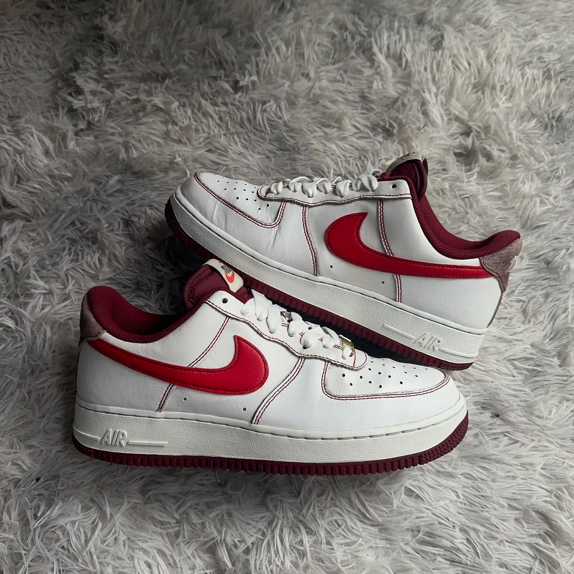 Nike Nike Red Lowtop Sneakers 41 Men Size US 8.5 / EU 41-42 - 5 Thumbnail