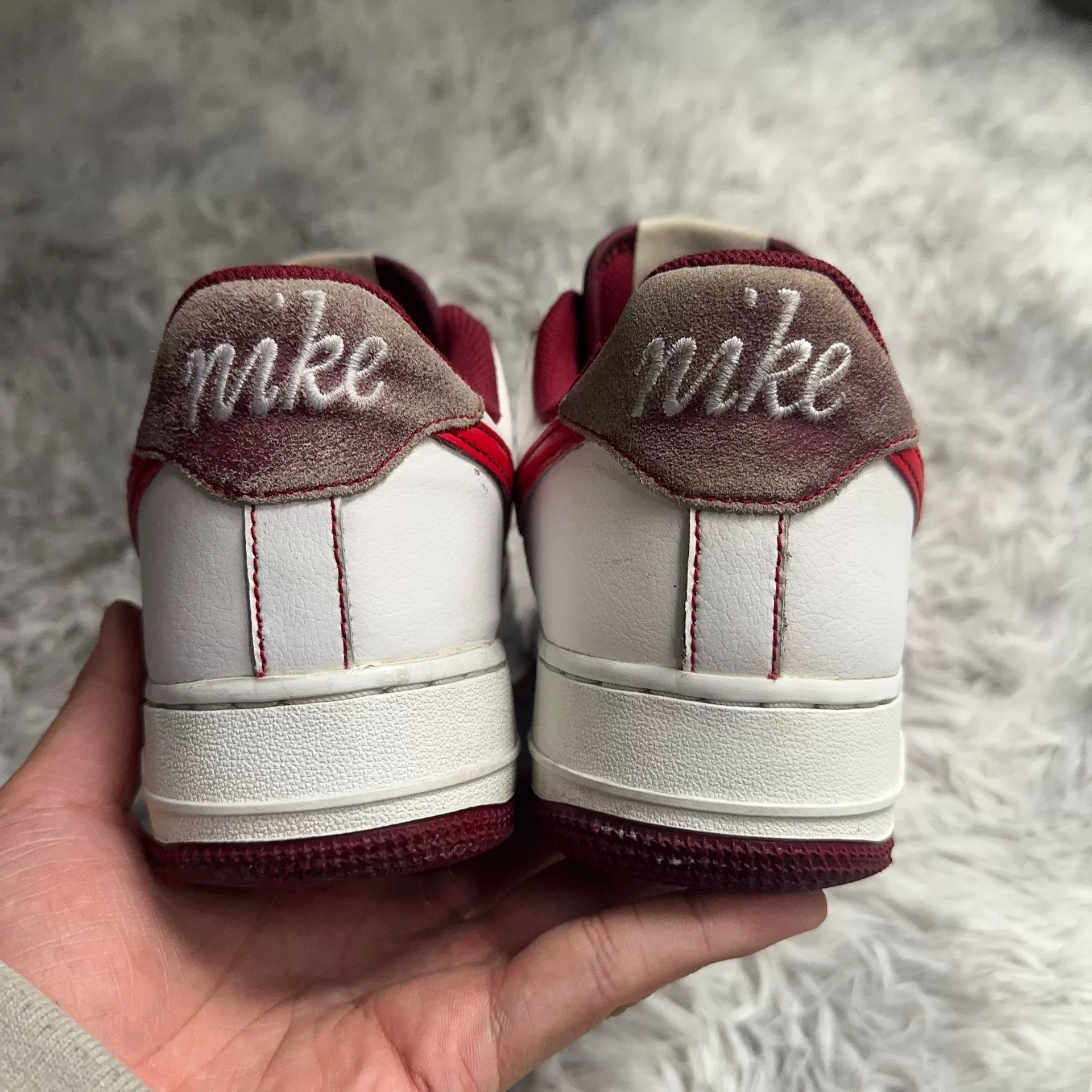 Nike Nike Red Lowtop Sneakers 41 Men Size US 8.5 / EU 41-42 - 3 Thumbnail