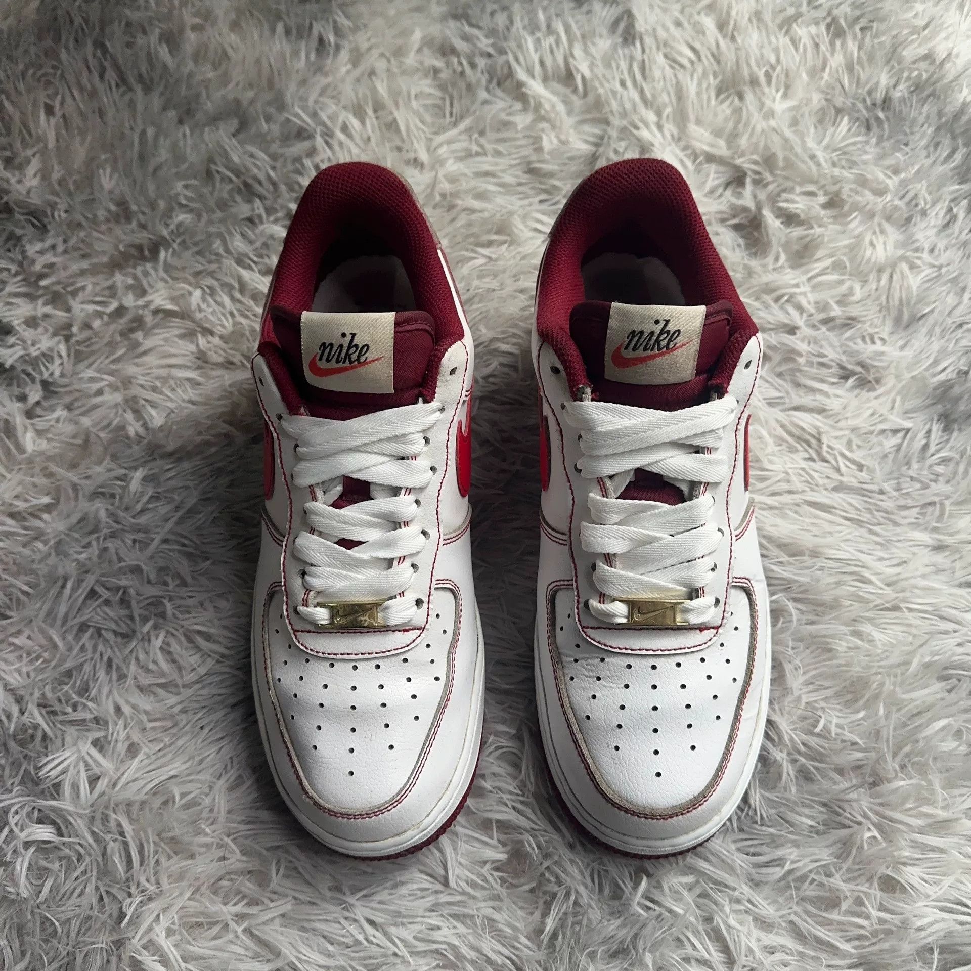 Nike Nike Red Lowtop Sneakers 41 Men Size US 8.5 / EU 41-42 - 2 Thumbnail