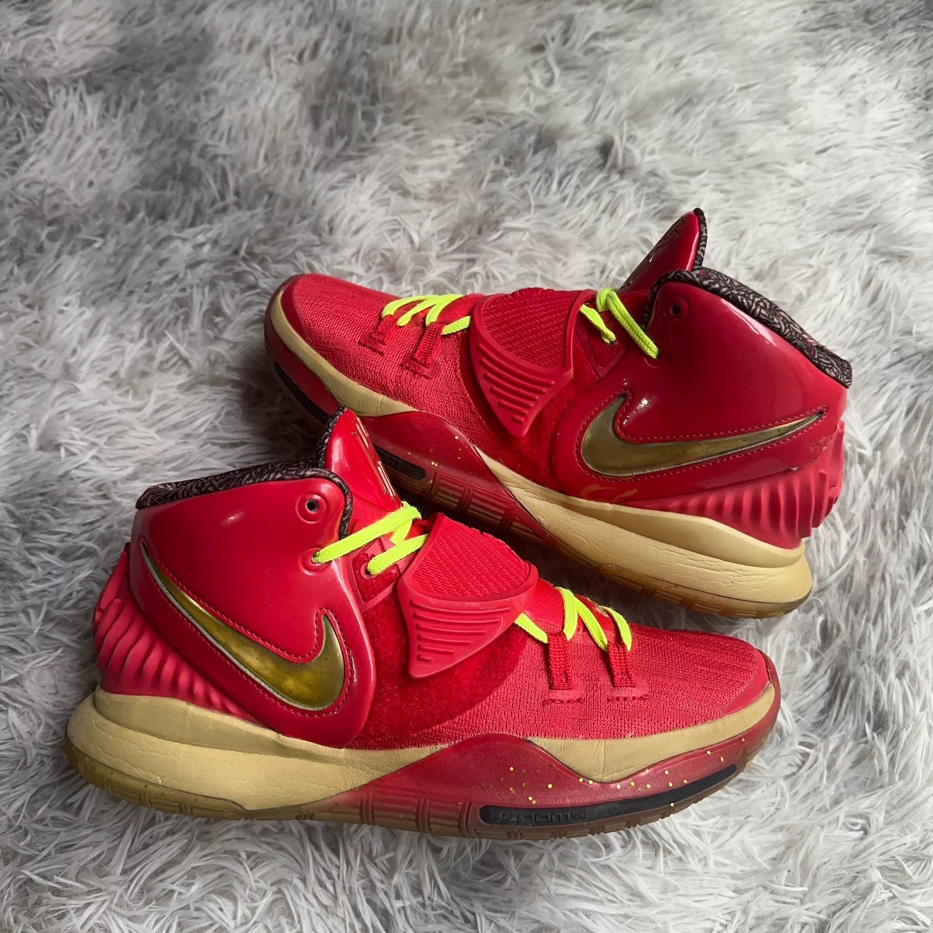 Nike Nike Red Lowtop Sneakers 41 Men Size US 8.5 / EU 41-42 - 4 Thumbnail