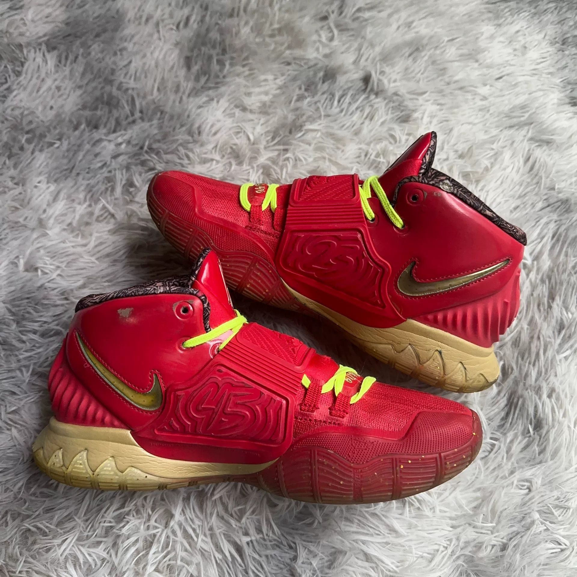 Nike Nike Red Lowtop Sneakers 41 Men Size US 8.5 / EU 41-42 - 5 Thumbnail