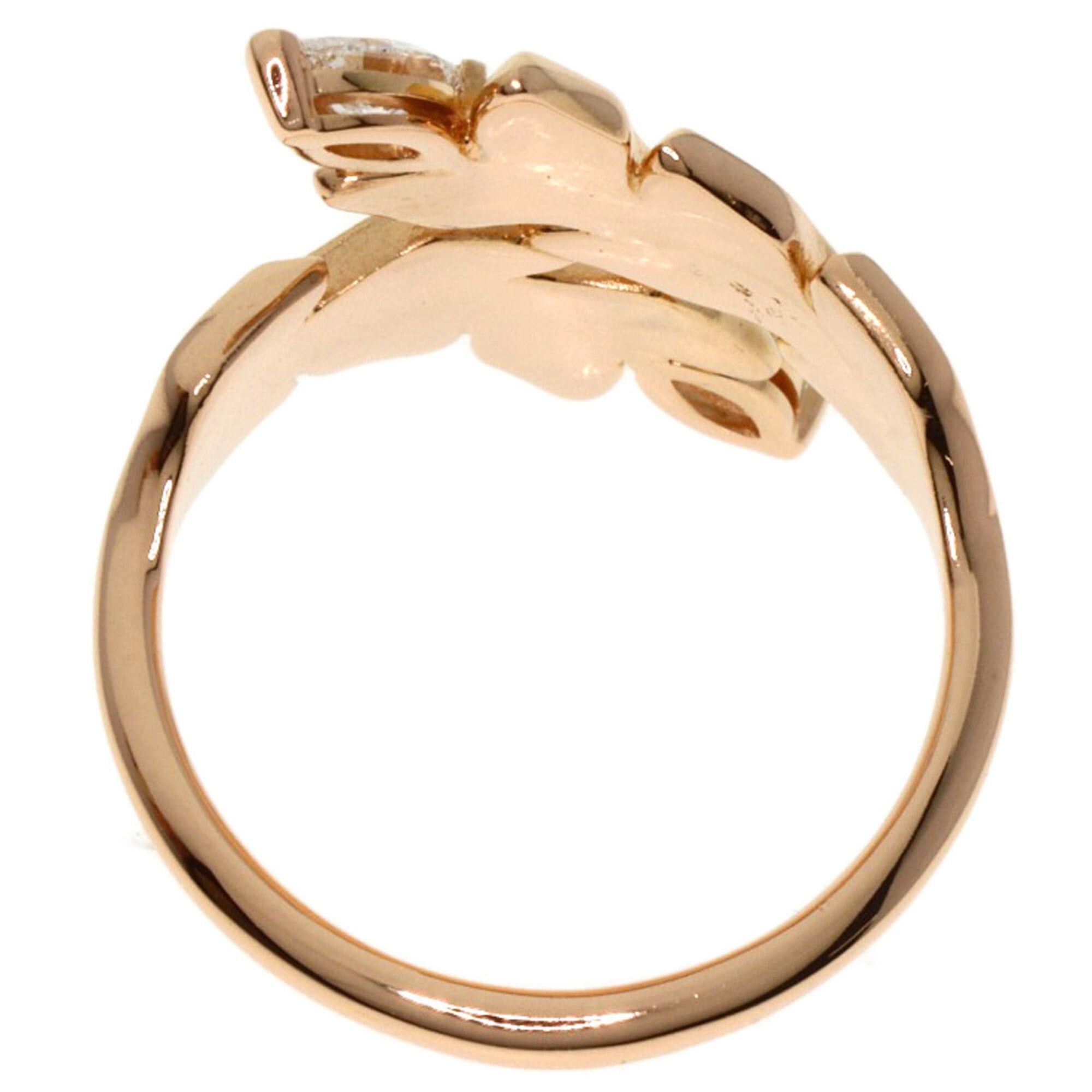 Tiffany & Co. Tiffany & Co. Victoria Vine Bypass Diamond Ring, 18K Pink Gold, Women's. Size ONE SIZE - 4 Thumbnail