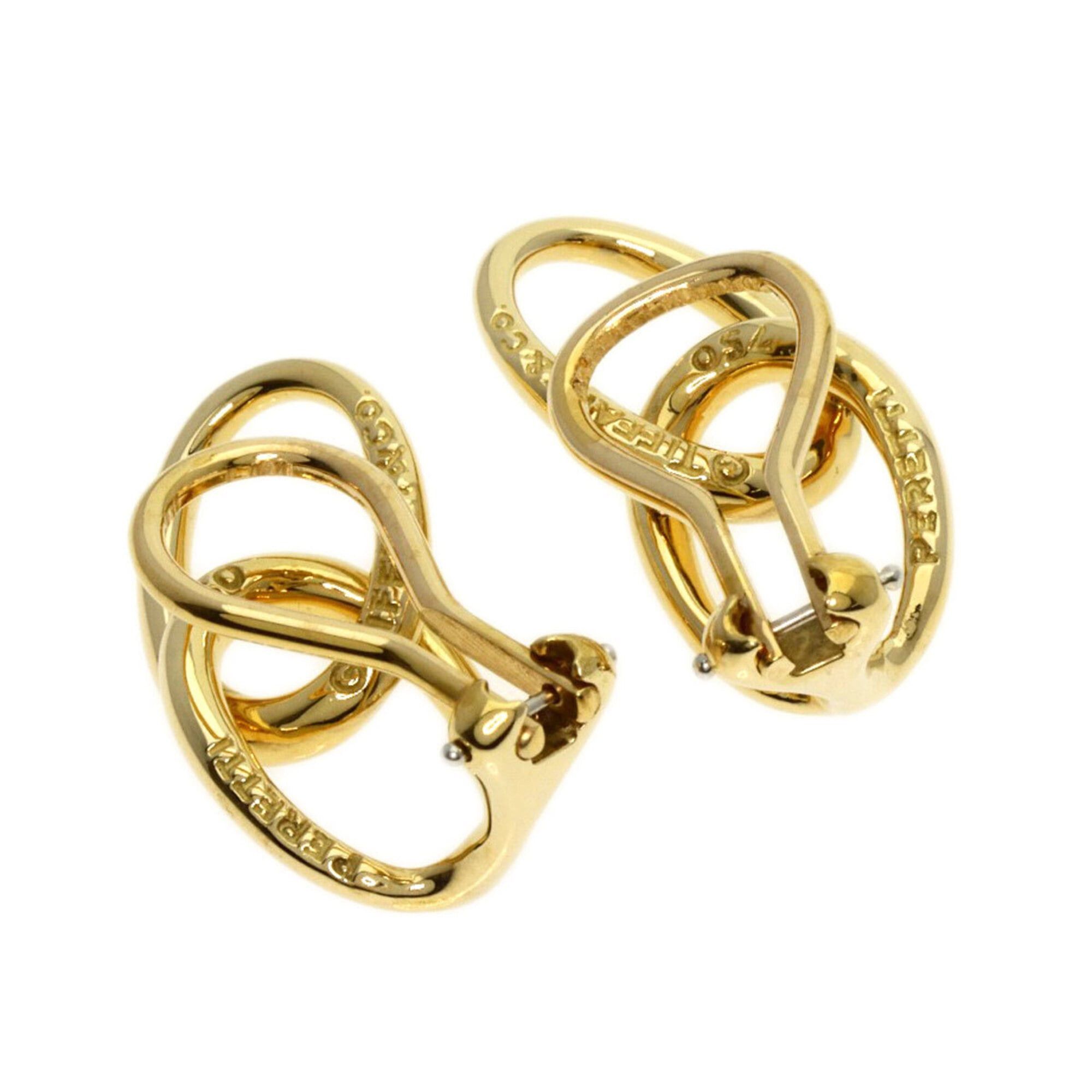 Tiffany & Co. Tiffany & Co. Double Loop Earrings, 18K Yellow Gold, Women's. Size ONE SIZE - 2 Thumbnail