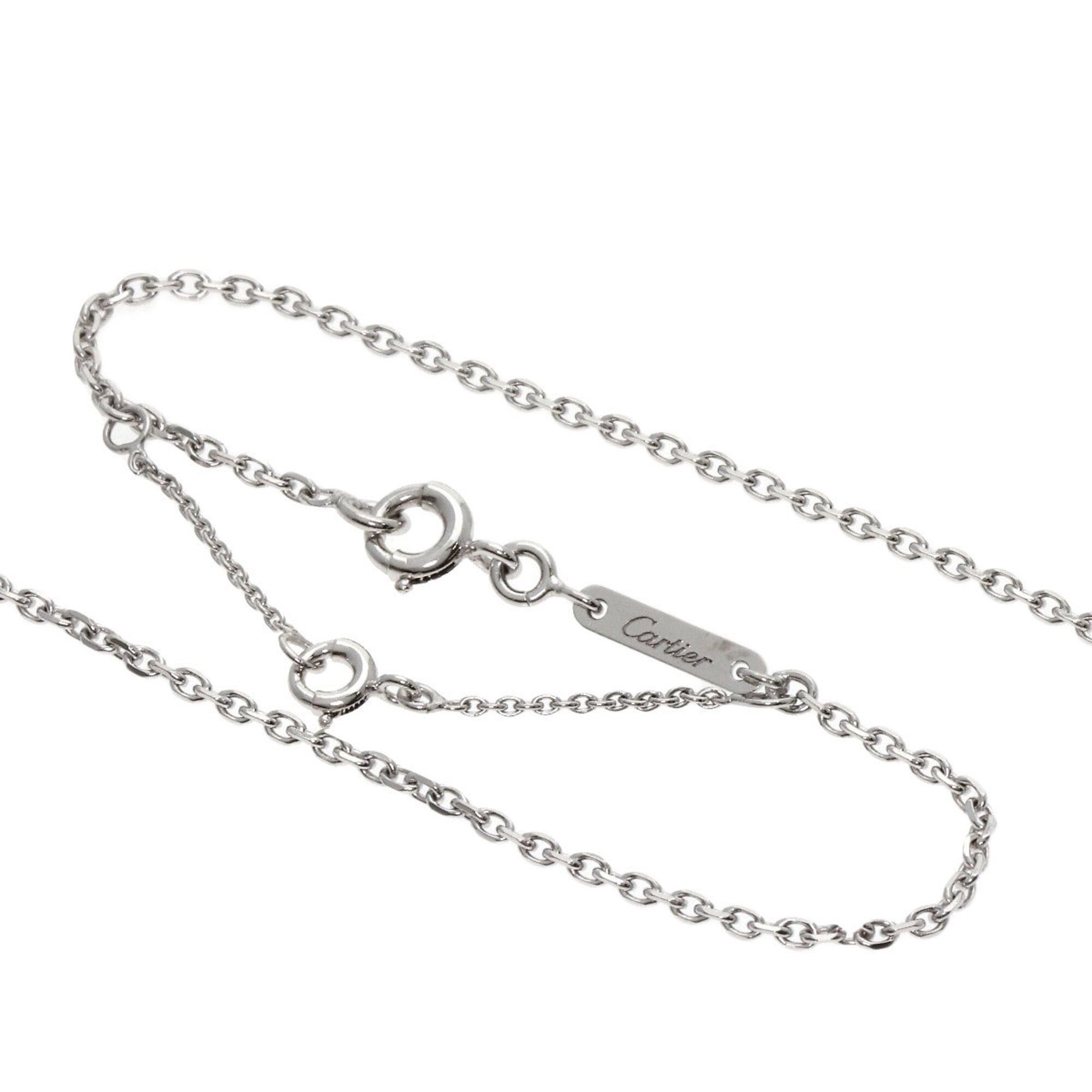 Cartier Cartier C Heart Necklace 18K White Gold Women's CARTIER Size ONE SIZE - 3 Thumbnail