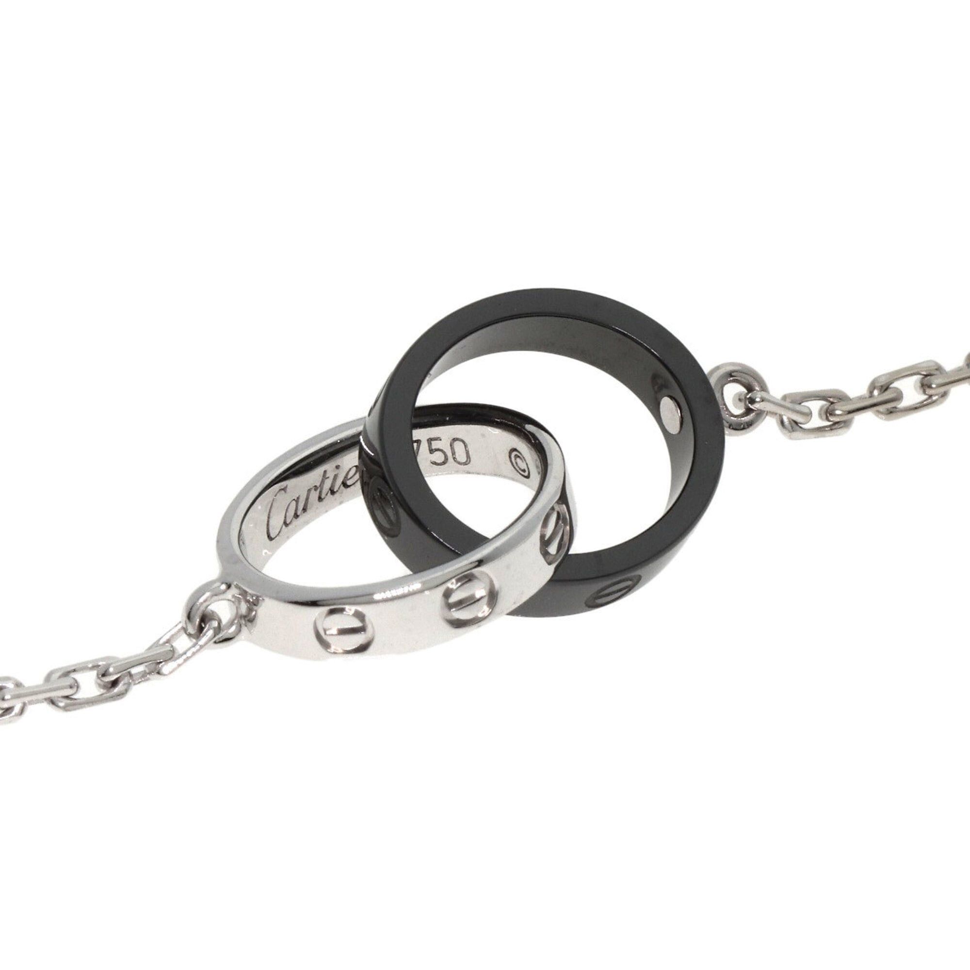 Cartier Cartier Baby Love Ceramic Bracelet 18K White Gold/Ceramic Women's CARTIER Size ONE SIZE - 3 Thumbnail