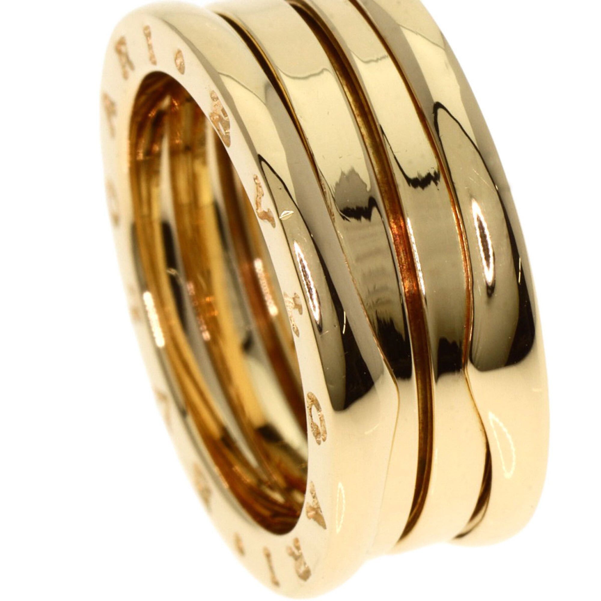 Bvlgari BVLGARI B-zero1 2-band ring #51, 18K yellow gold, women's. Size ONE SIZE - 6 Thumbnail