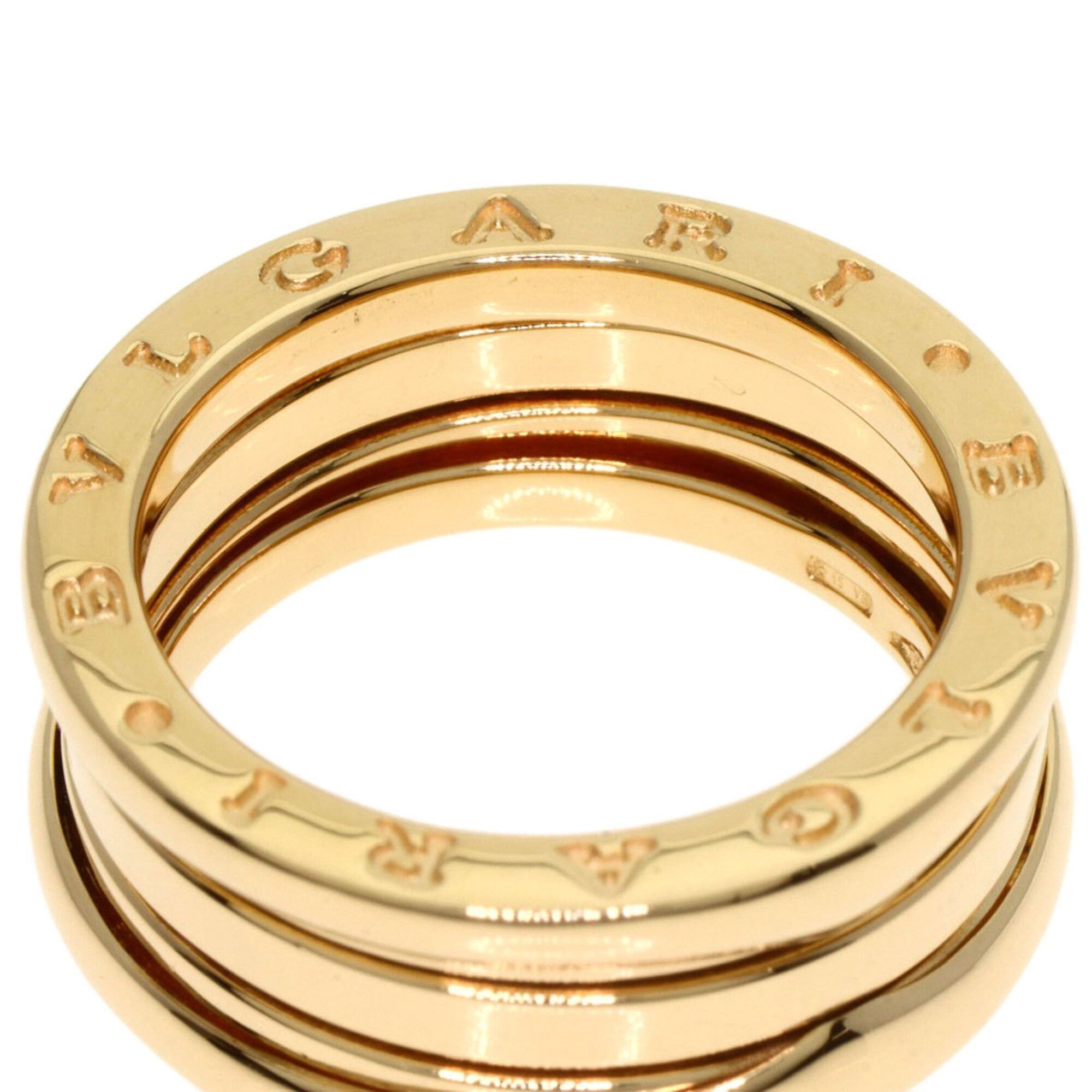 Bvlgari BVLGARI B-zero1 2-band ring #51, 18K yellow gold, women's. Size ONE SIZE - 9 Thumbnail