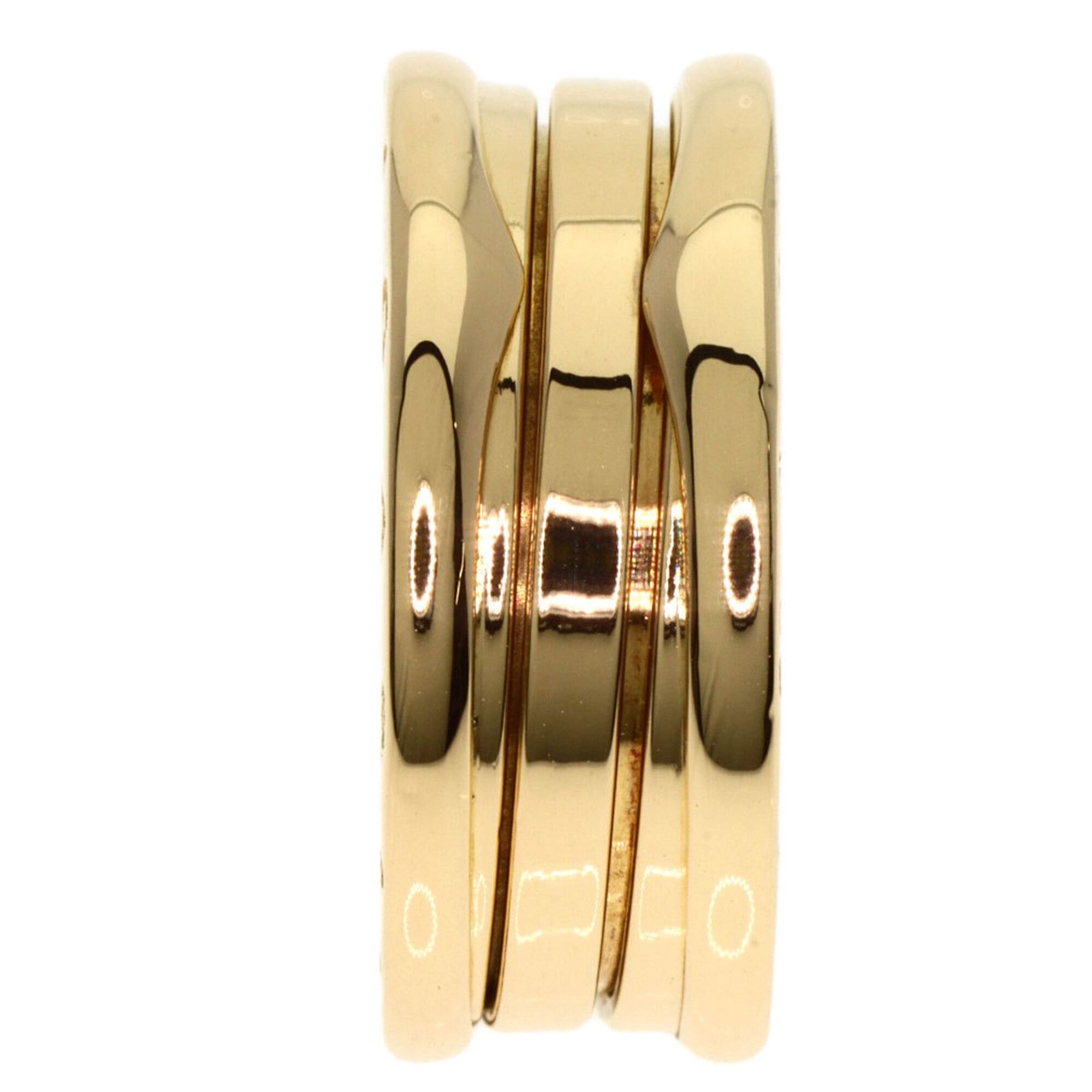 Bvlgari BVLGARI B-zero1 2-band ring #51, 18K yellow gold, women's. Size ONE SIZE - 3 Thumbnail