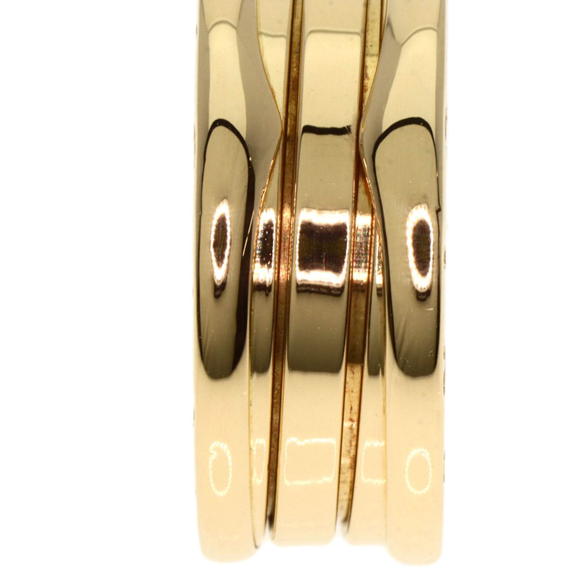 Bvlgari BVLGARI B-zero1 2-band ring #51, 18K yellow gold, women's. Size ONE SIZE - 8 Thumbnail