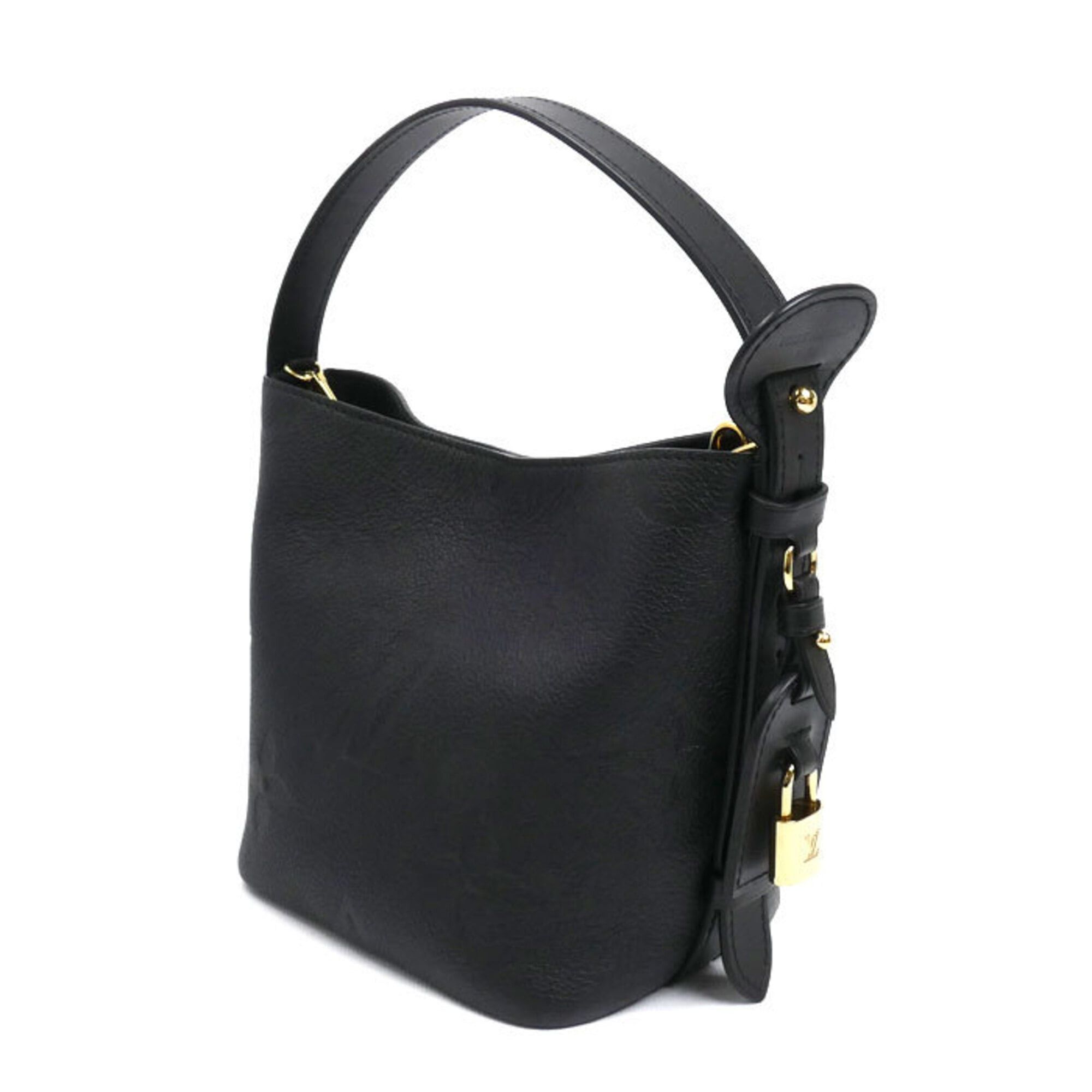 Louis Vuitton LOUIS VUITTON All-in BB Handbag, Monogram Empreinte, Black, M13480 IC, Women's Size ONE SIZE - 2 Thumbnail
