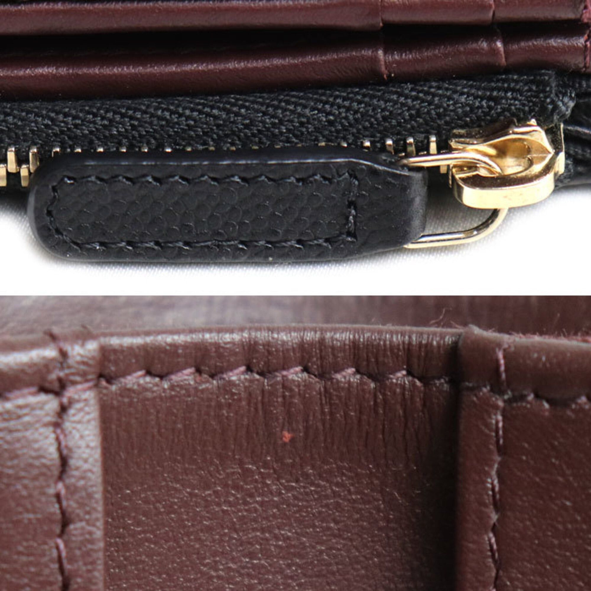 Chanel CHANEL Matelassé Small Wallet, Bi-fold Black, AP3388, Women's Size ONE SIZE - 6 Thumbnail