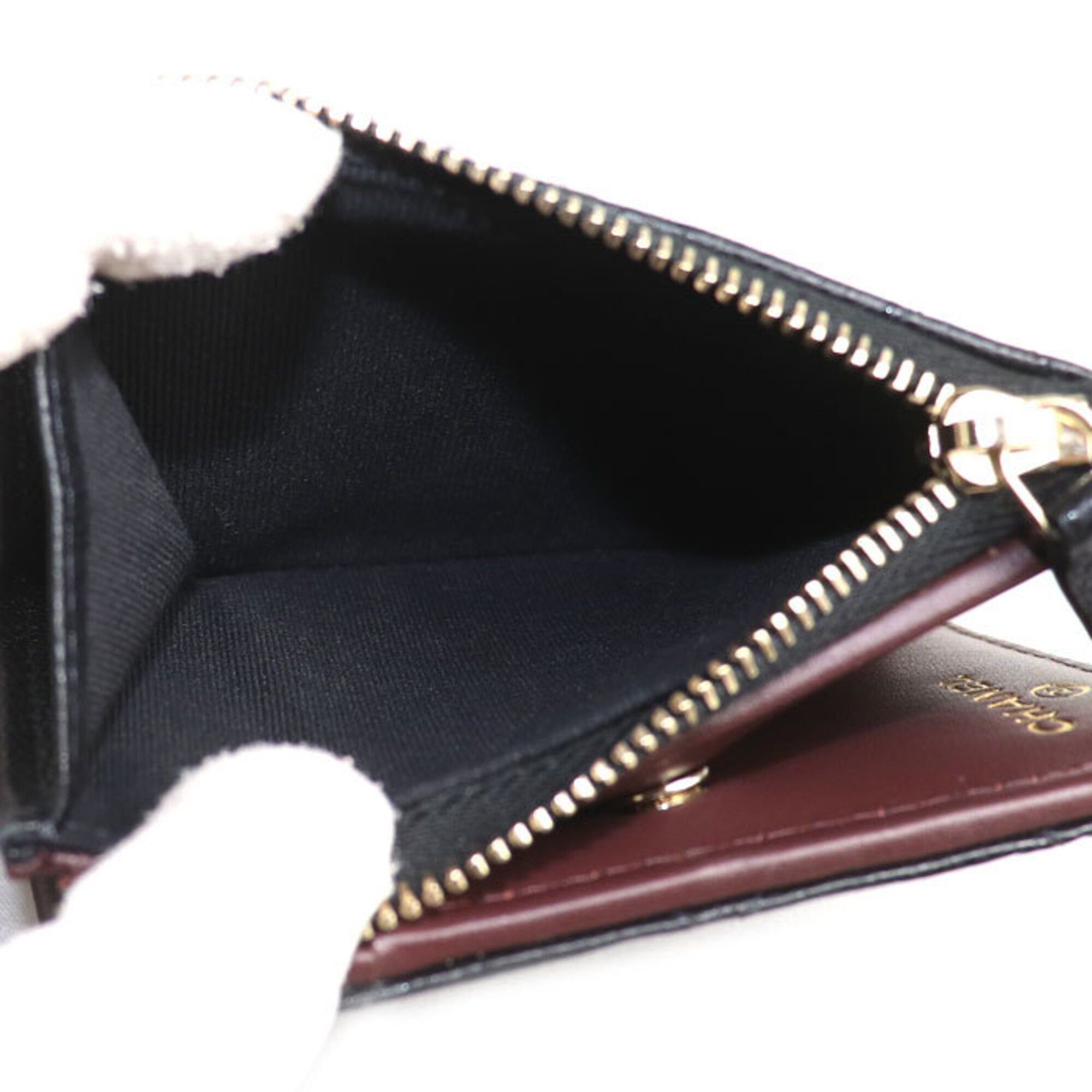 Chanel CHANEL Matelassé Small Wallet, Bi-fold Black, AP3388, Women's Size ONE SIZE - 5 Thumbnail