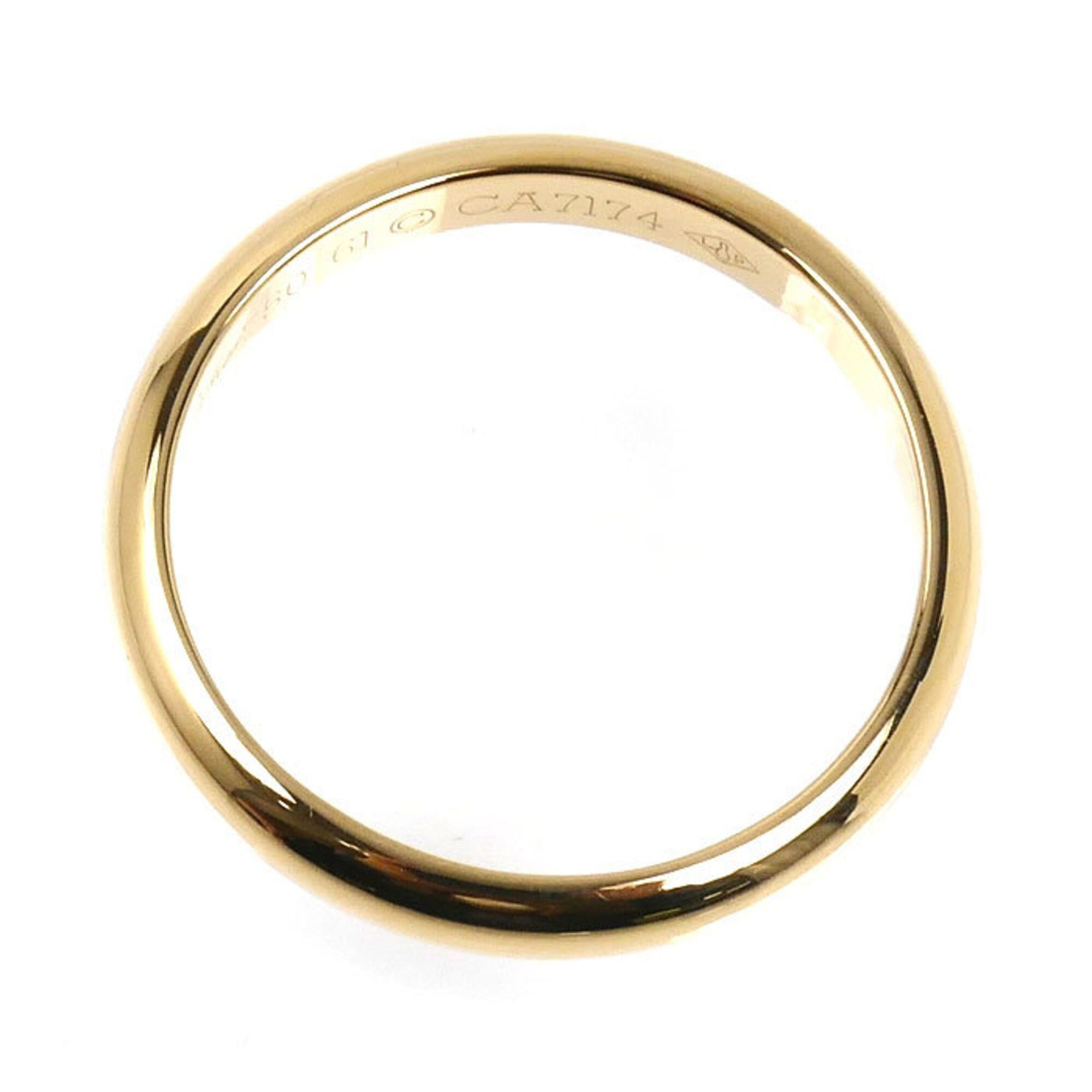Cartier Cartier 18KYG Yellow Gold 1895 Wedding Ring, Size 61, 4.9g, Men's Size ONE SIZE - 4 Thumbnail