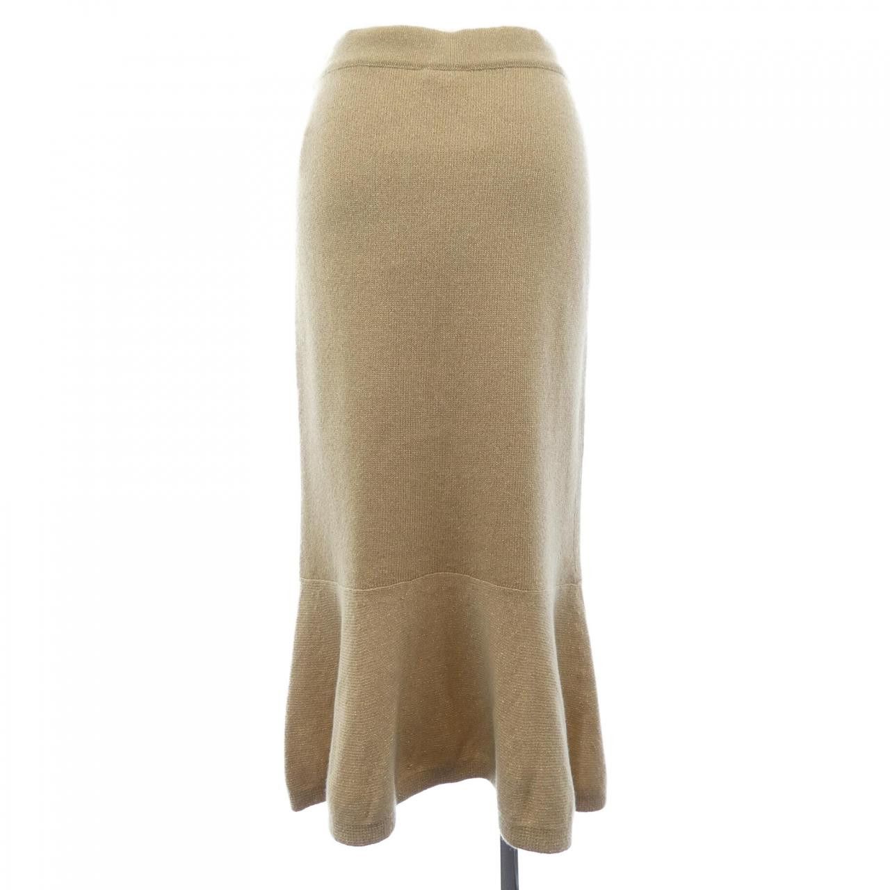 Chanel Chanel Chanel Cashmere Skirt Textile Skirts P57046K07431 DUTY FREE for USA Size ONE SIZE - 2 Thumbnail
