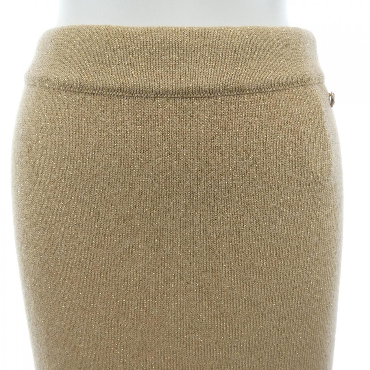 Chanel Chanel Chanel Cashmere Skirt Textile Skirts P57046K07431 DUTY FREE for USA Size ONE SIZE - 6 Thumbnail