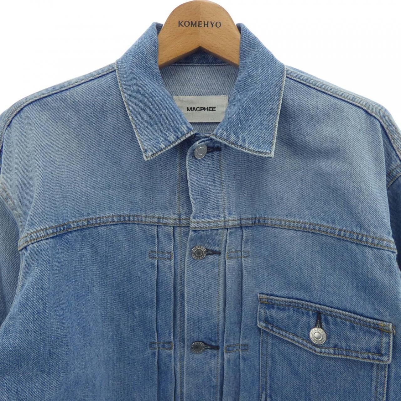 Other Other MACPHEE Denim Jacket Textile Outerwear DUTY FREE for USA Size ONE SIZE - 5 Thumbnail