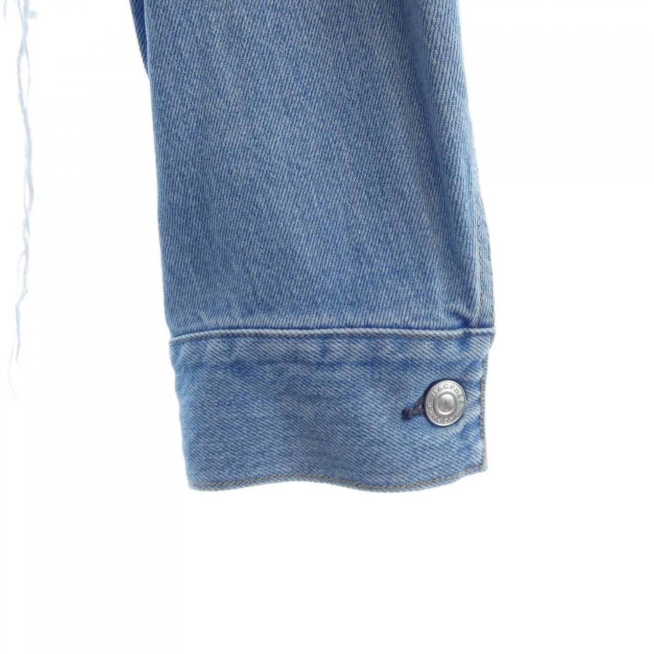 Other Other MACPHEE Denim Jacket Textile Outerwear DUTY FREE for USA Size ONE SIZE - 6 Thumbnail