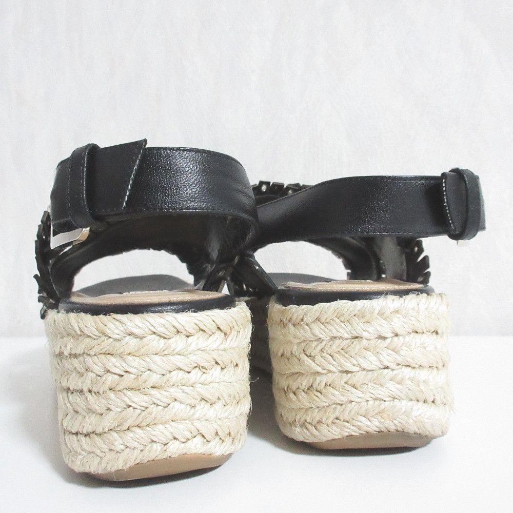 Other Other Sergio Rossi Leather Espadrille Sandals Plant-based Shoes DUTY FREE for USA Size ONE SIZE - 4 Thumbnail