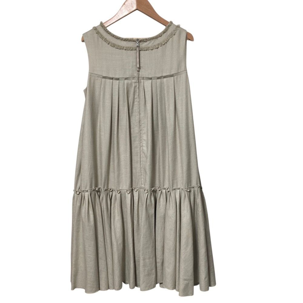 Other Other FOXEY NEW YORK Linen Sleeveless Dress Textile Dresses 38321 DUTY FREE for USA Size ONE SIZE - 2 Thumbnail