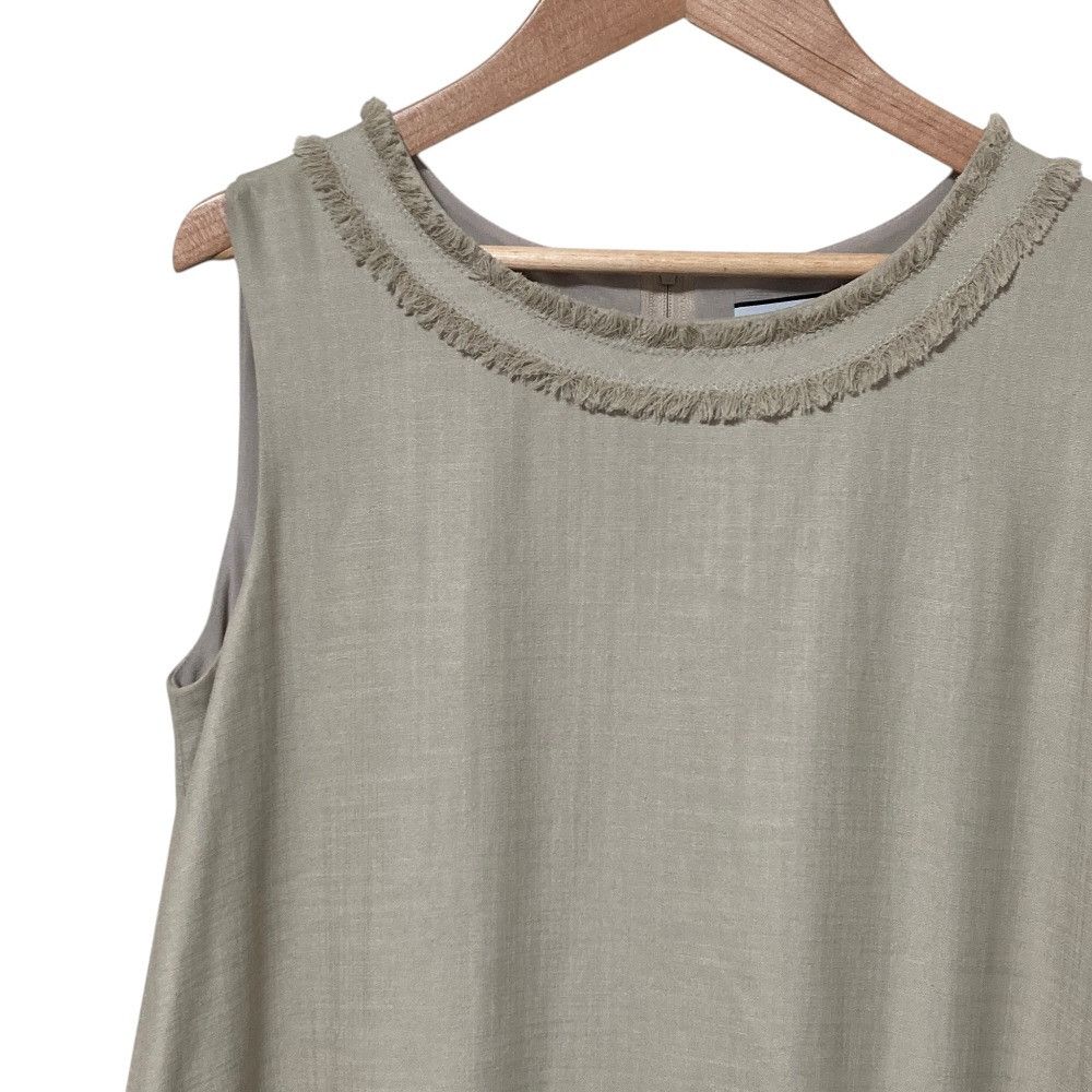Other Other FOXEY NEW YORK Linen Sleeveless Dress Textile Dresses 38321 DUTY FREE for USA Size ONE SIZE - 3 Thumbnail