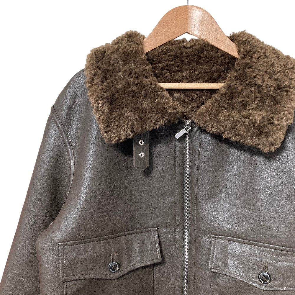 Other Other Spick and Span Faux Shearling Flight Jacket Plastic / Synthetic Outerwear DUTY FREE for USA Size ONE SIZE - 4 Thumbnail