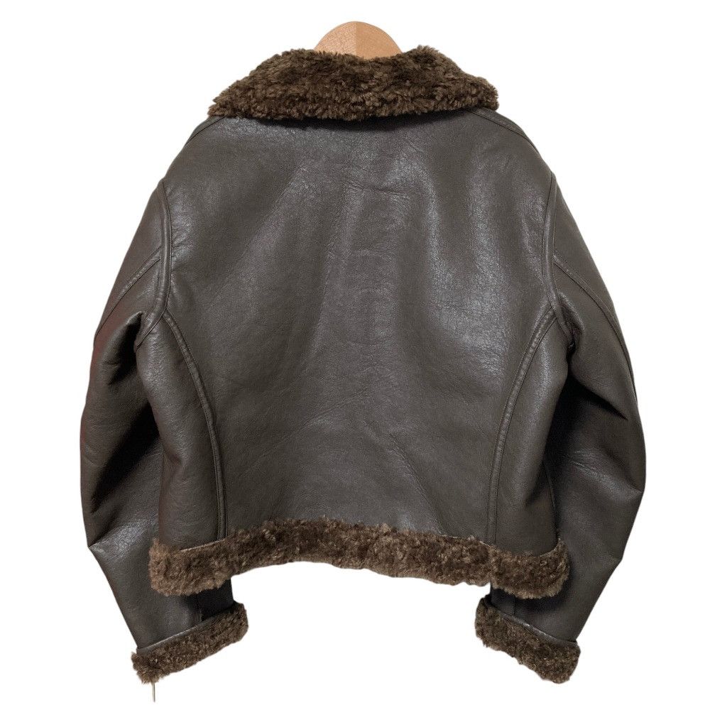 Other Other Spick and Span Faux Shearling Flight Jacket Plastic / Synthetic Outerwear DUTY FREE for USA Size ONE SIZE - 3 Thumbnail