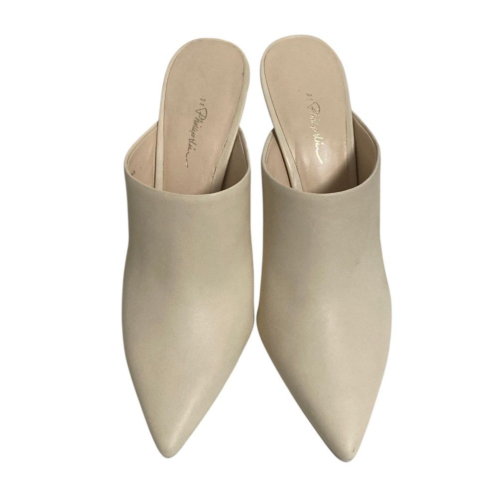 Other Other 3.1 Phillip Lim Pointed Toe High Heel Mules Leather Shoes DUTY FREE for USA Size ONE SIZE - 2 Thumbnail