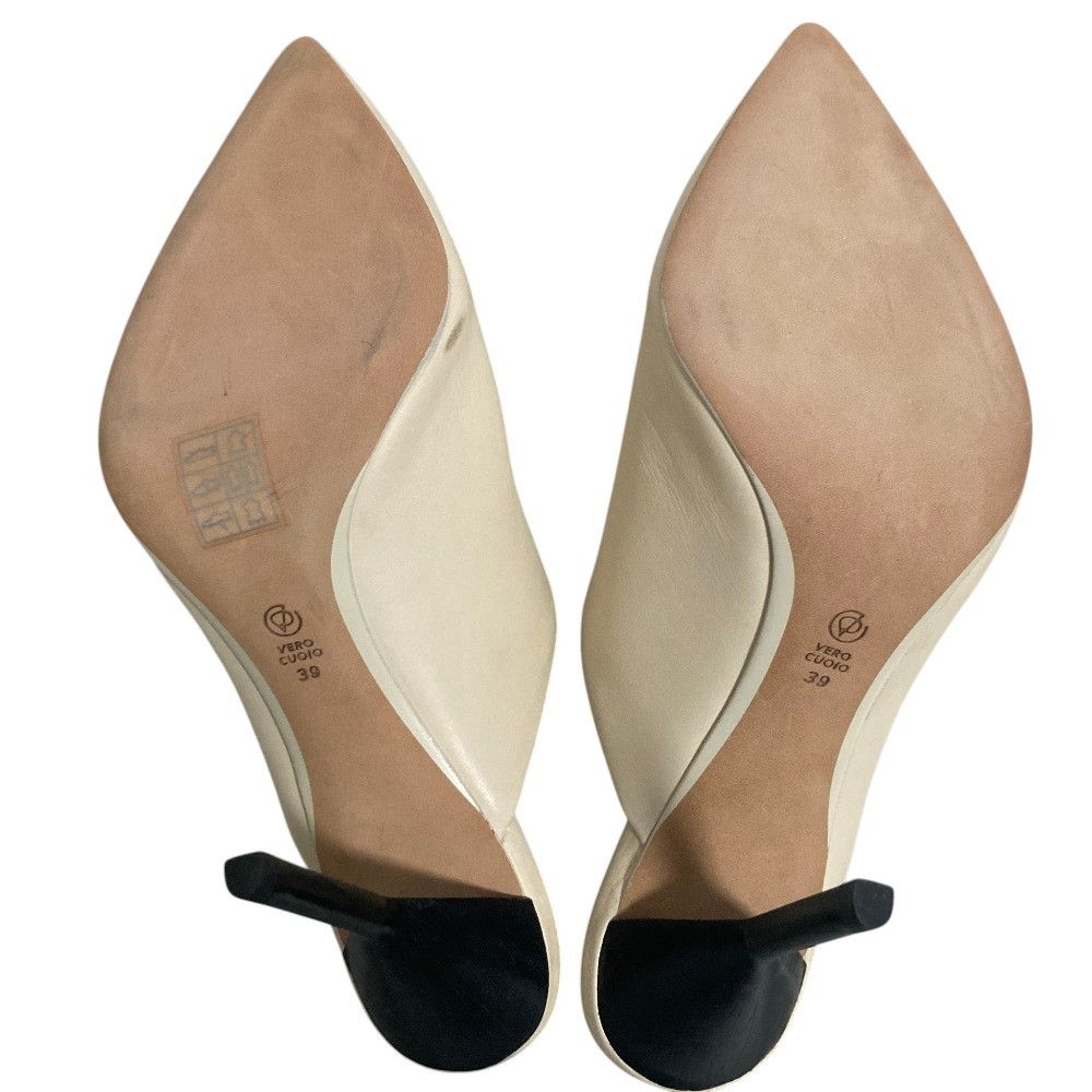 Other Other 3.1 Phillip Lim Pointed Toe High Heel Mules Leather Shoes DUTY FREE for USA Size ONE SIZE - 5 Thumbnail