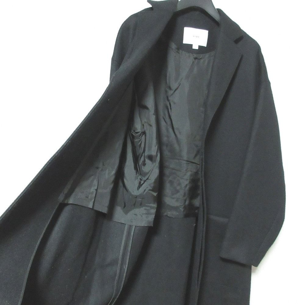 Other Other HYKE Wool Coat Textile Outerwear 222-17364 DUTY FREE for USA Size ONE SIZE - 4 Thumbnail
