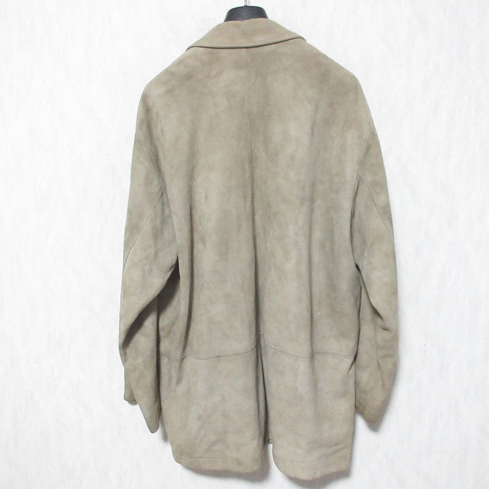 Dior Dior Christian Dior Monsieur Lamb Suede Half Coat Leather Outerwear DUTY FREE for USA Size ONE SIZE - 2 Thumbnail