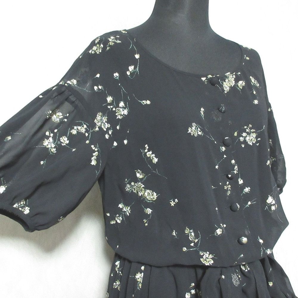 Other Other INGEBORG Embroidered Chiffon Dress Textile Dresses A2281FA303 DUTY FREE for USA Size ONE SIZE - 4 Thumbnail