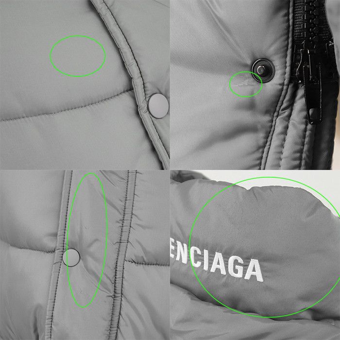 Balenciaga Balenciaga Balenciaga padded jacket coat Textile Outerwear 555345TXD14 DUTY FREE for USA Size ONE SIZE - 9 Thumbnail