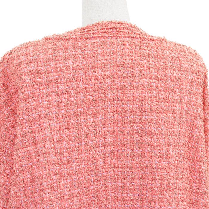 Chanel Chanel Chanel Fantasy Tweed Jacket Textile Outerwear P63187 DUTY FREE for USA Size ONE SIZE - 13 Thumbnail