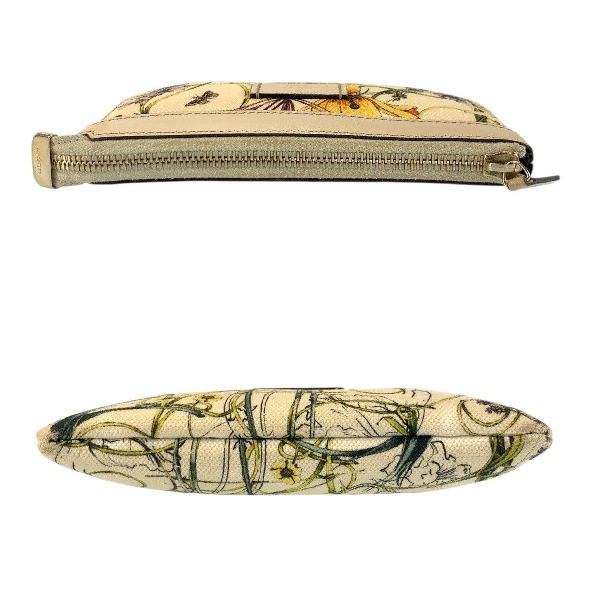 Gucci Gucci Gucci Flora Canvas Pouch Textile Other 282070 DUTY FREE for USA Size ONE SIZE - 10 Thumbnail