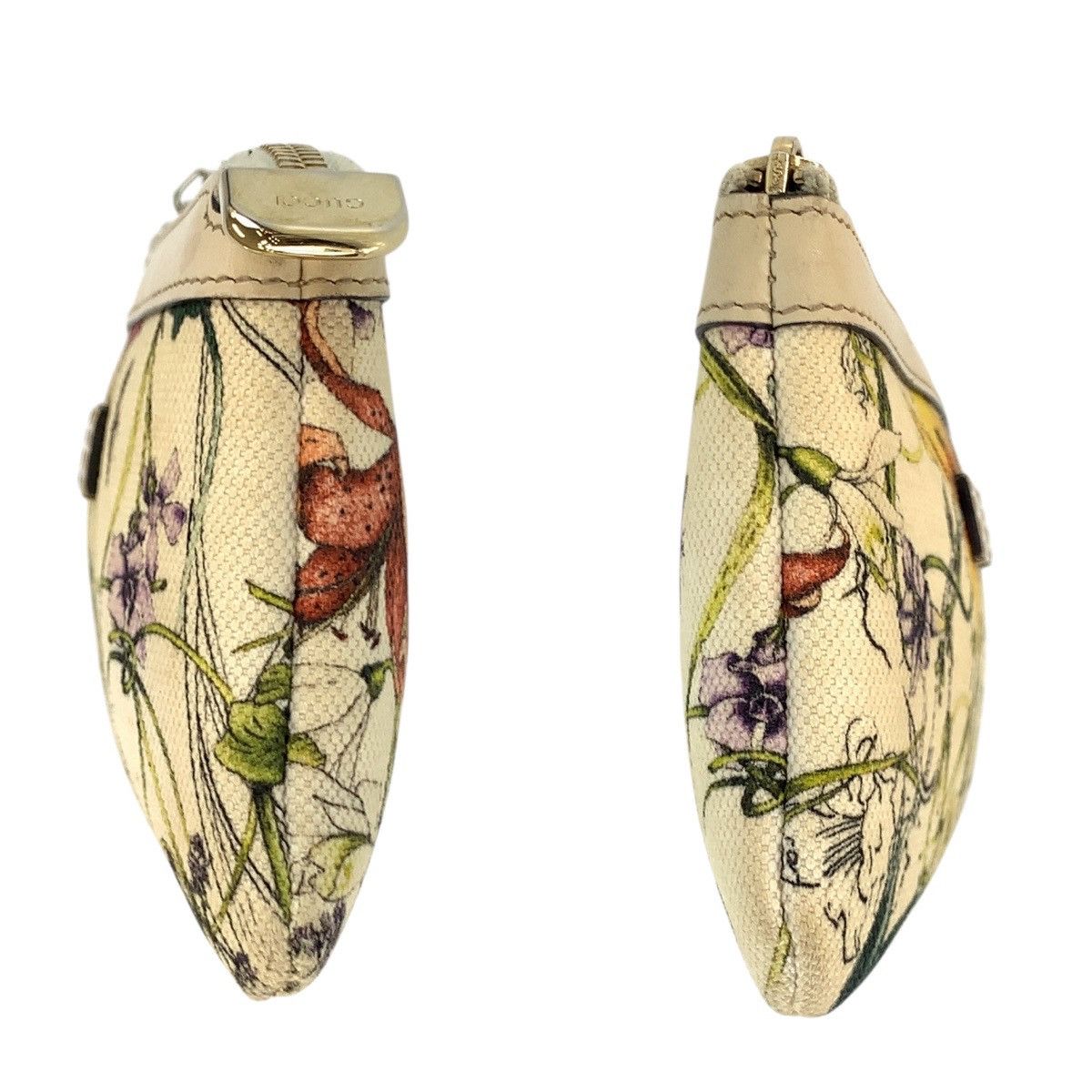 Gucci Gucci Gucci Flora Canvas Pouch Textile Other 282070 DUTY FREE for USA Size ONE SIZE - 8 Thumbnail