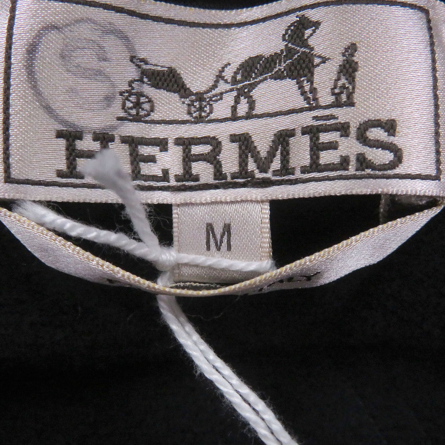 Hermes Hermes Hermes Armored Dekare Cotton Lambskin Hoodie Leather Sweatshirts & Hoodies DUTY FREE for USA Size ONE SIZE - 6 Thumbnail